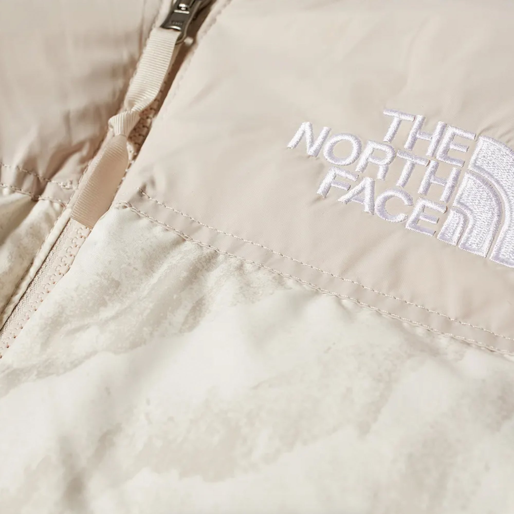 Оригінальна Mens Print Nuptse Jacket The north face – вид ззаду