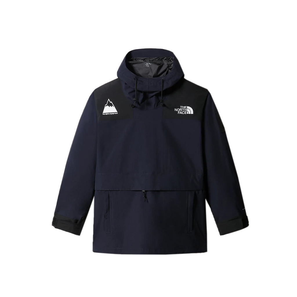 Оригінальна Mens Origins 86 Mtn Anorak Aviator Navy The north face – боковий вид