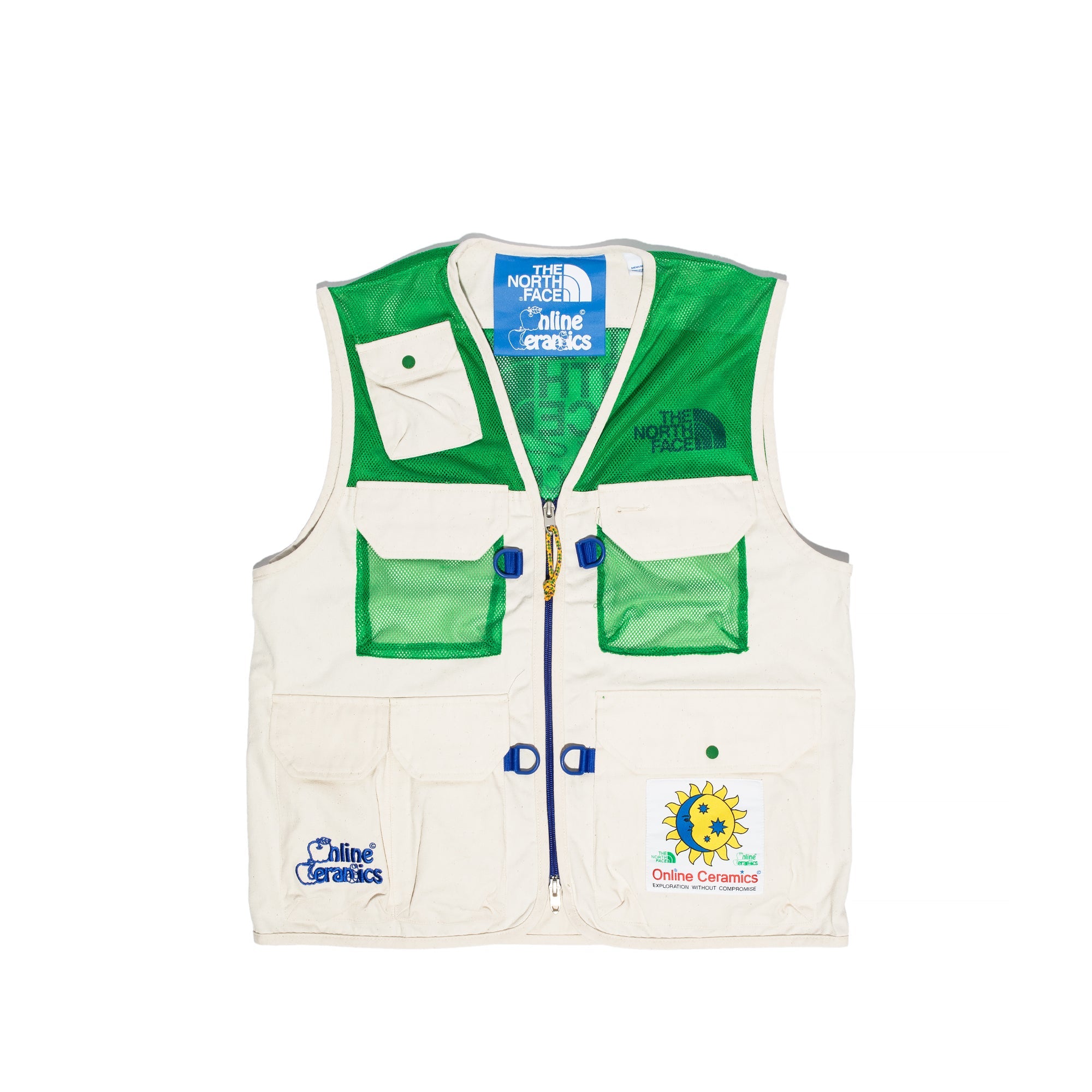 X Online Ceramics Mens M66 Utility Field Vest Raw Undyed The north face оригінал – Купити в Україні – боковий вид