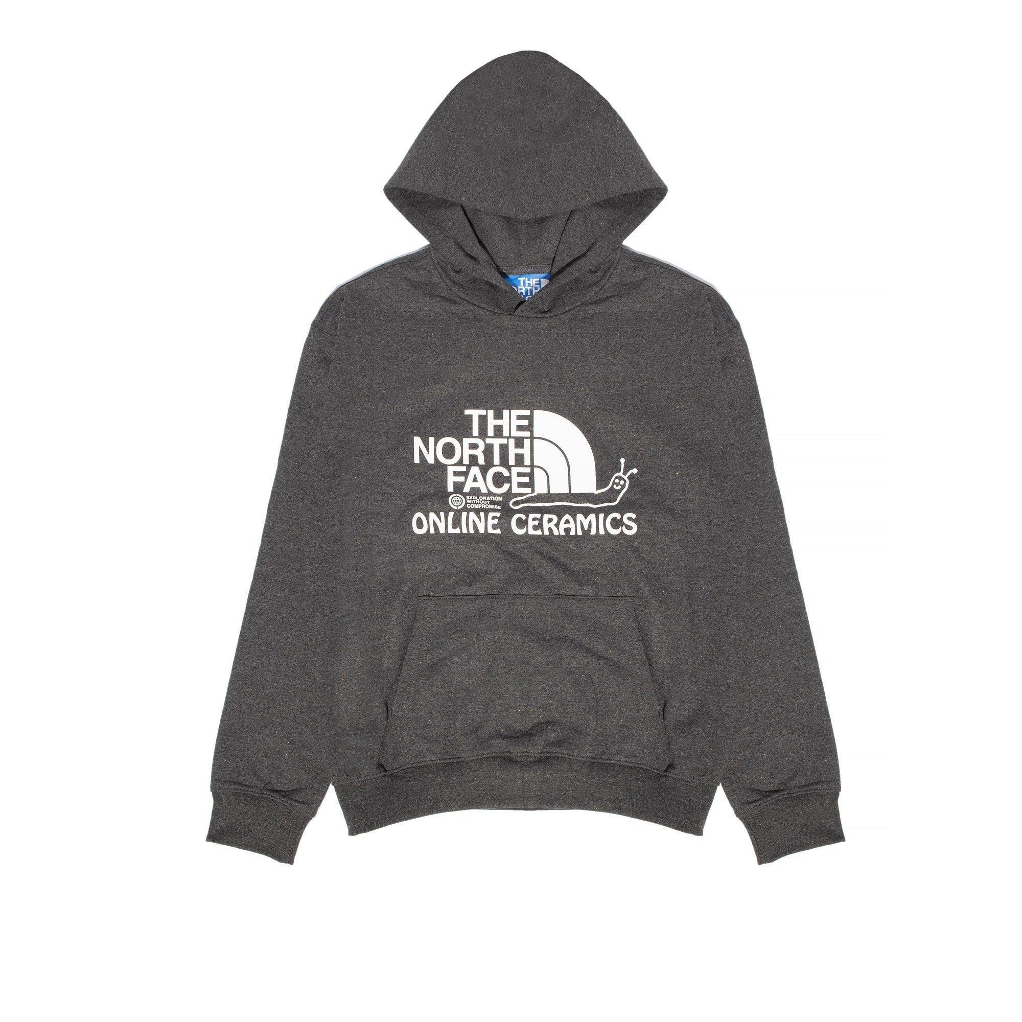 Оригінальна X Online Ceramics Mens Graphic Hoodie Black Regrind The north face – боковий вид