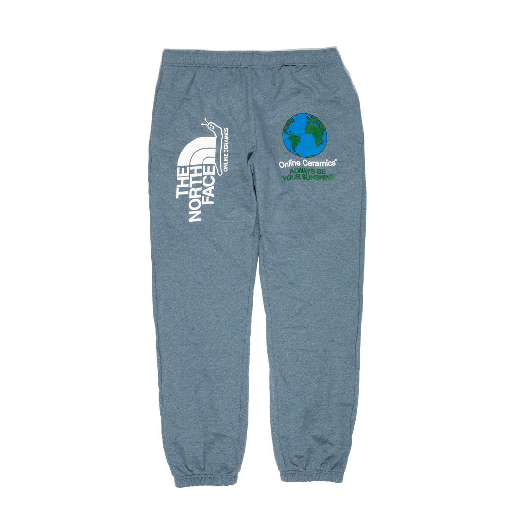 X Online Ceramics Mens Graphic Sweatpants Blue Regrind The north face оригінал – Купити в Україні – боковий вид