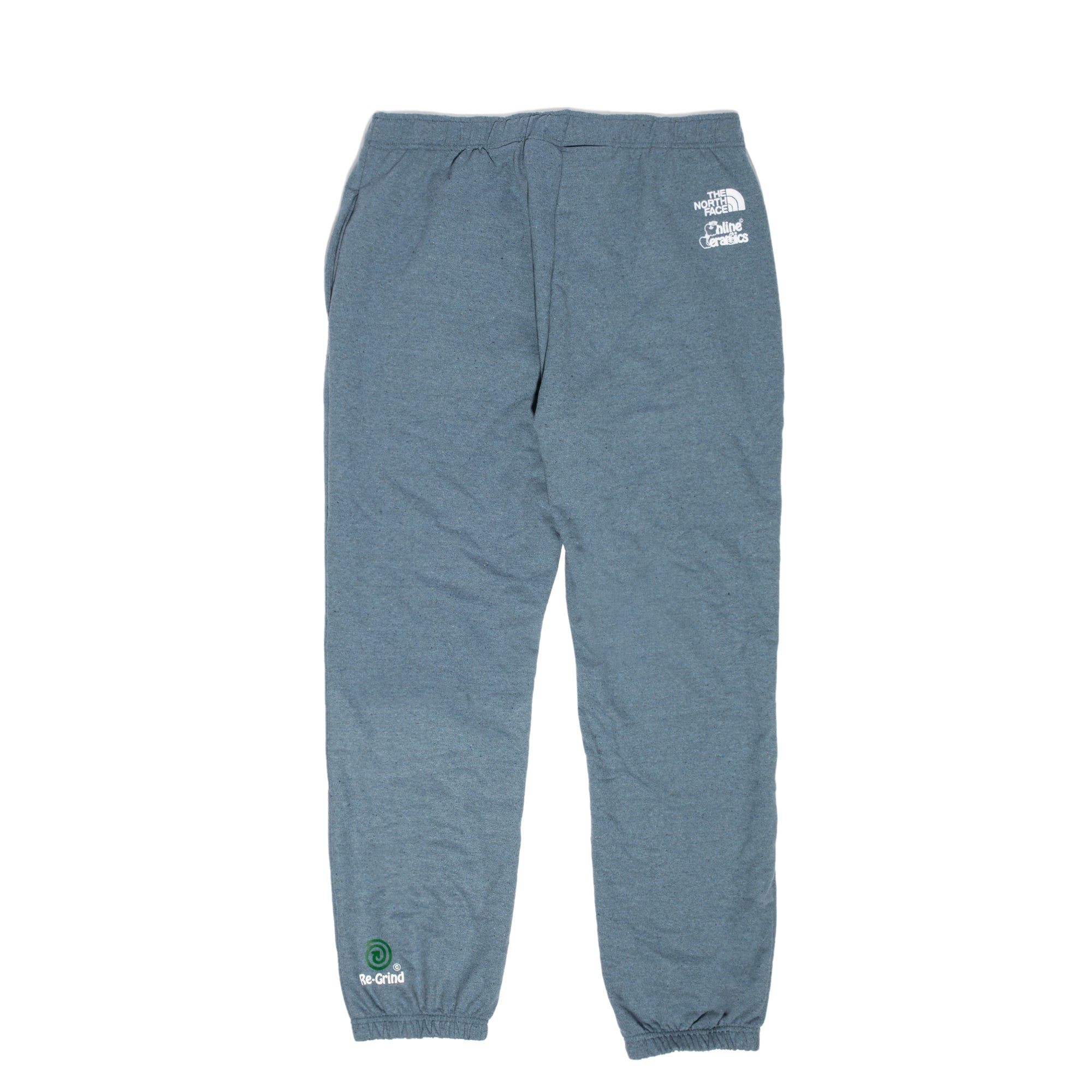 X Online Ceramics Mens Graphic Sweatpants Blue Regrind The north face оригінал – Купити в Україні – вид ззаду