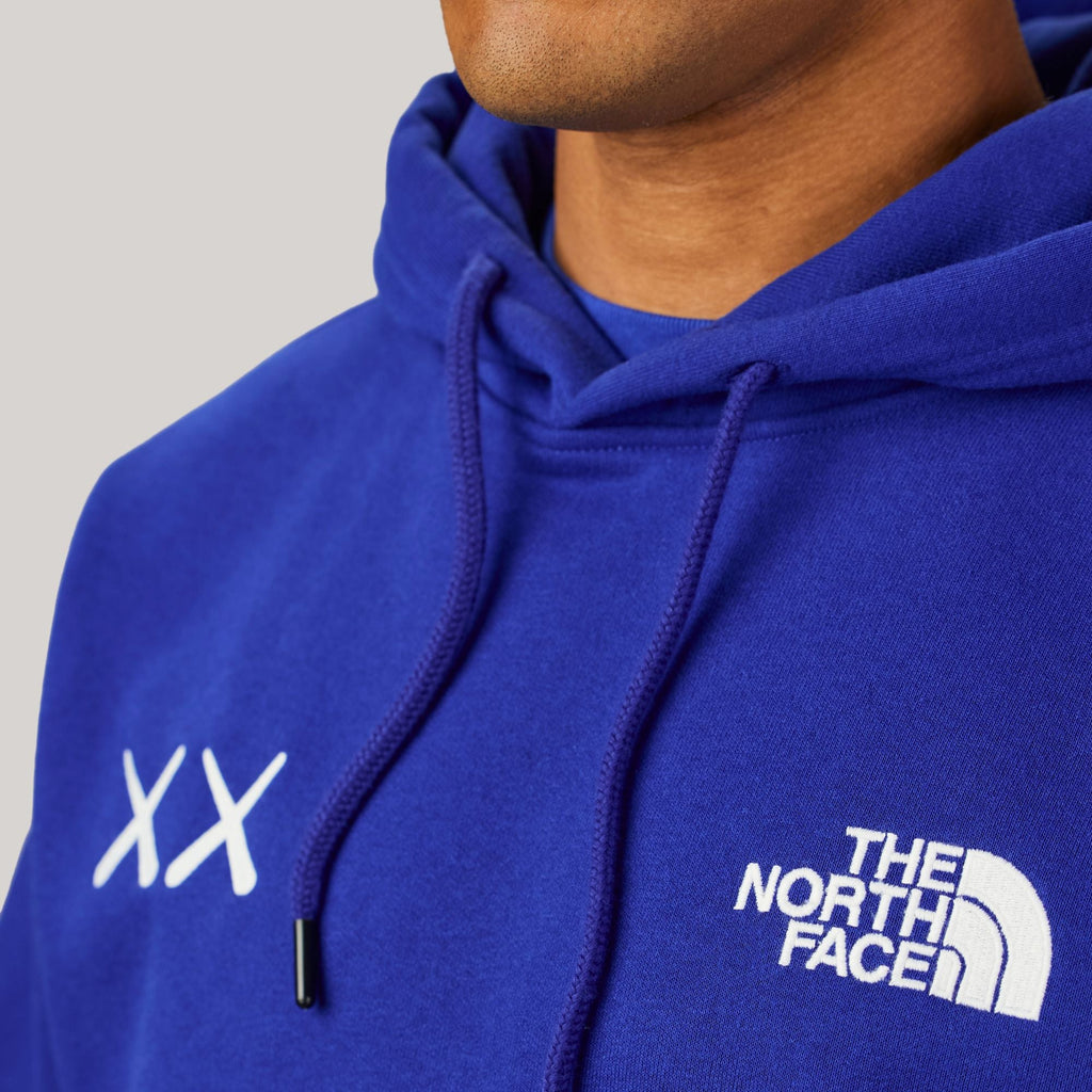 Оригінальна XX Kaws Mens Hoody Bolt Blue The north face – збільшений вид