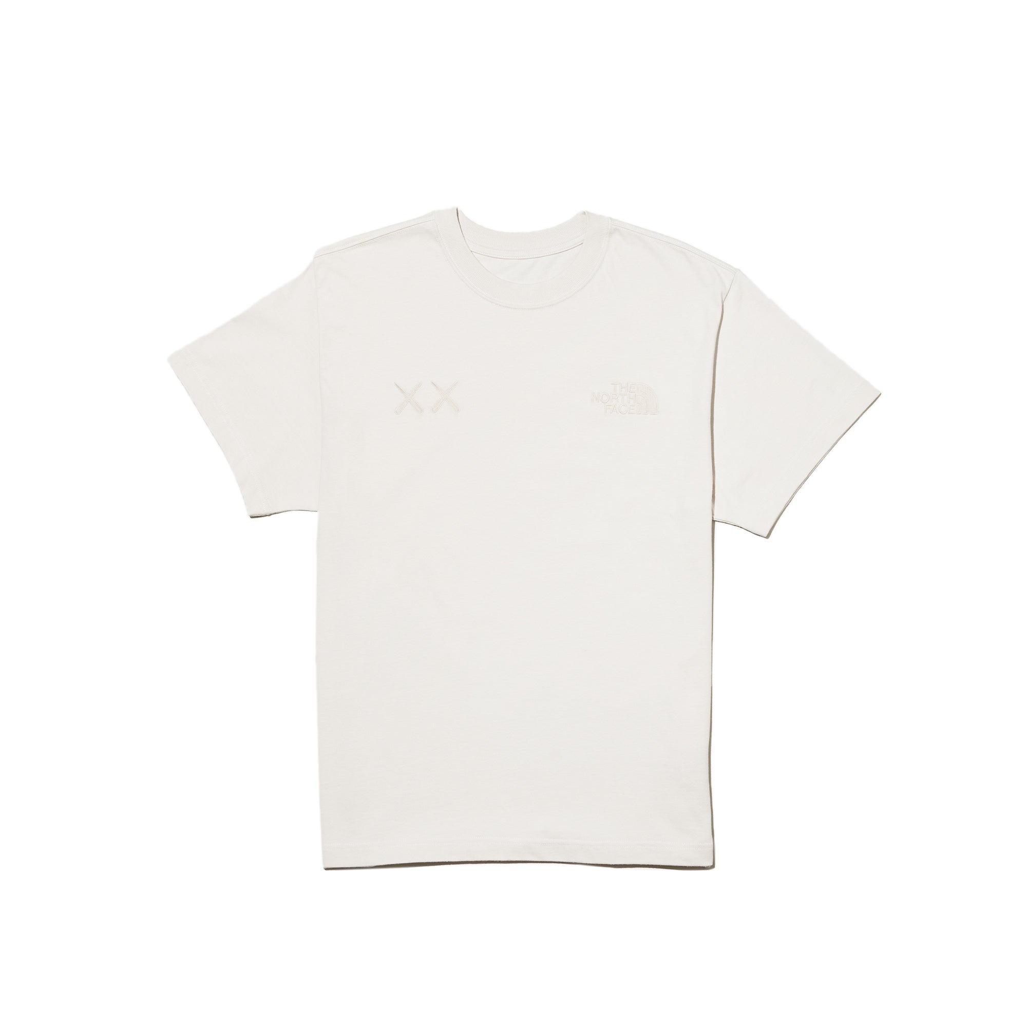 X Kaws Ss Tee The north face – Гарантія оригінальності – боковий вид