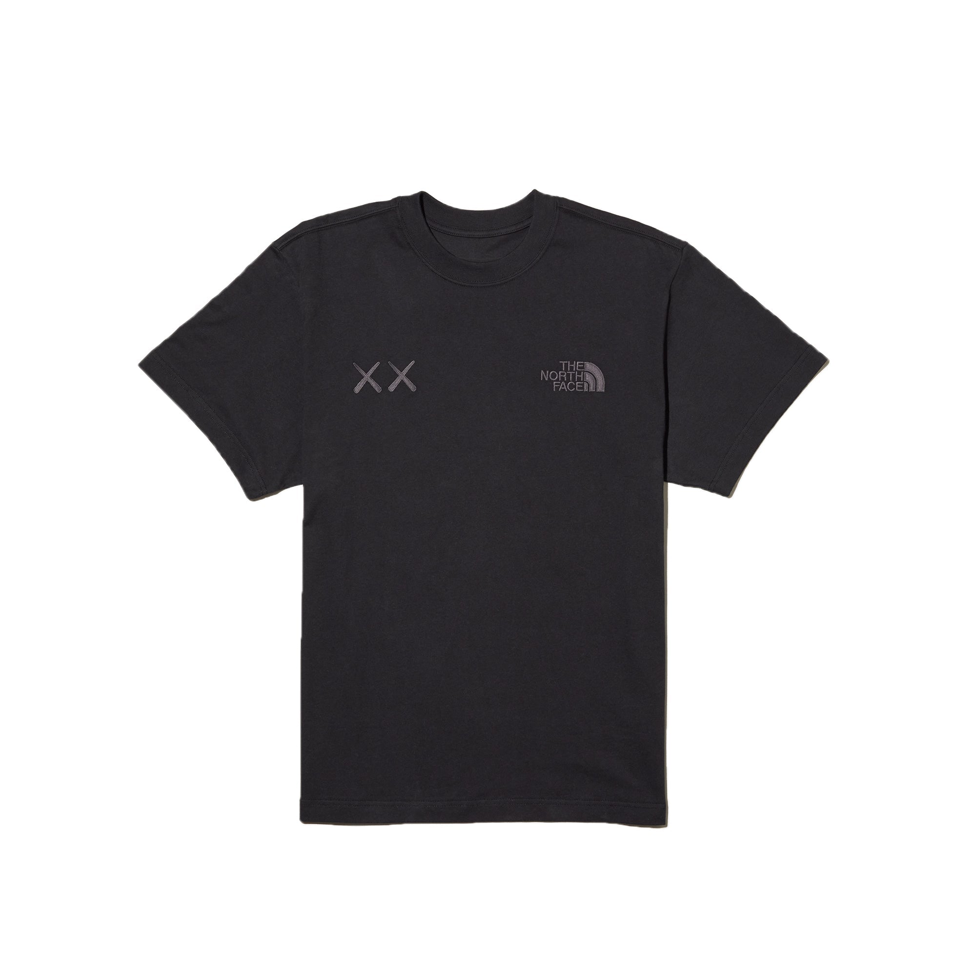 X Kaws Ss Tee The north face – Гарантія оригінальності – боковий вид