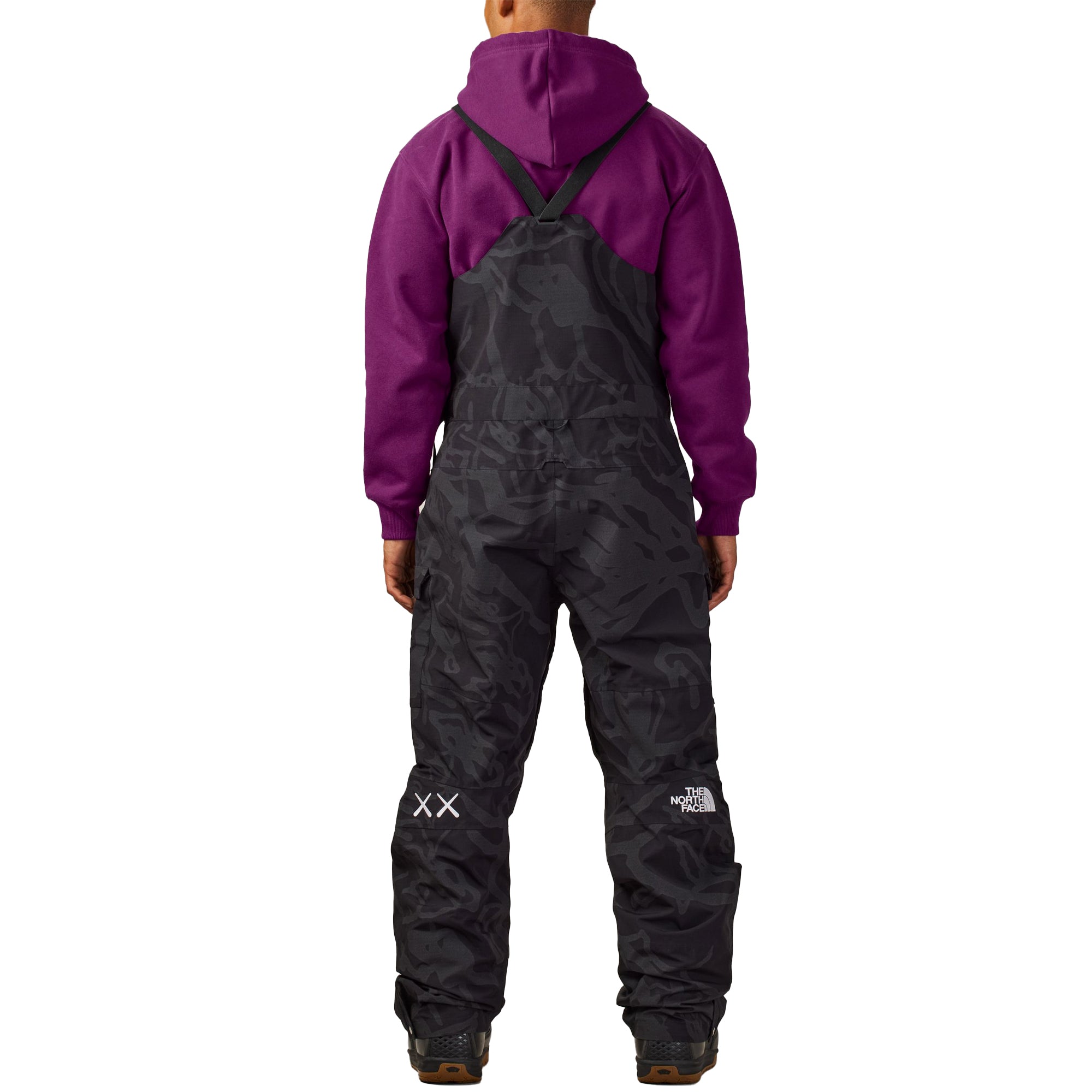 XX Kaws Freeride Bib Black Dragline Print The north face оригінал – Купити в Україні – детальний вид