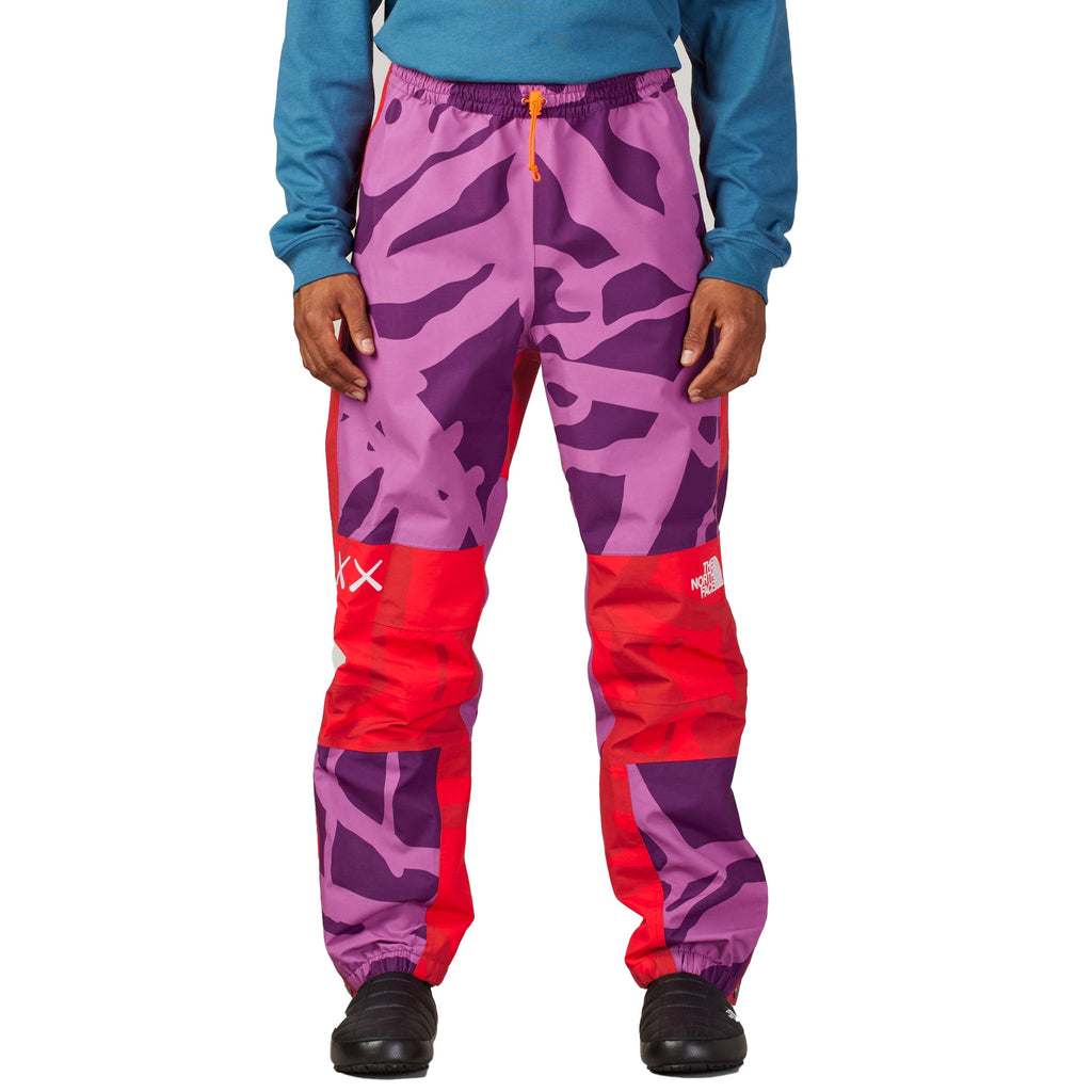 Оригінальна XX Kaws Mens Mountain Light Pants Pamplona Purple Mountain Light Print The north face – вид ззаду