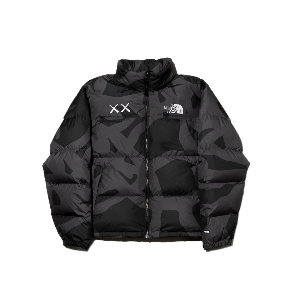 Оригінальна X Kaws Retro 1996 Nuptse Jacket The north face – боковий вид