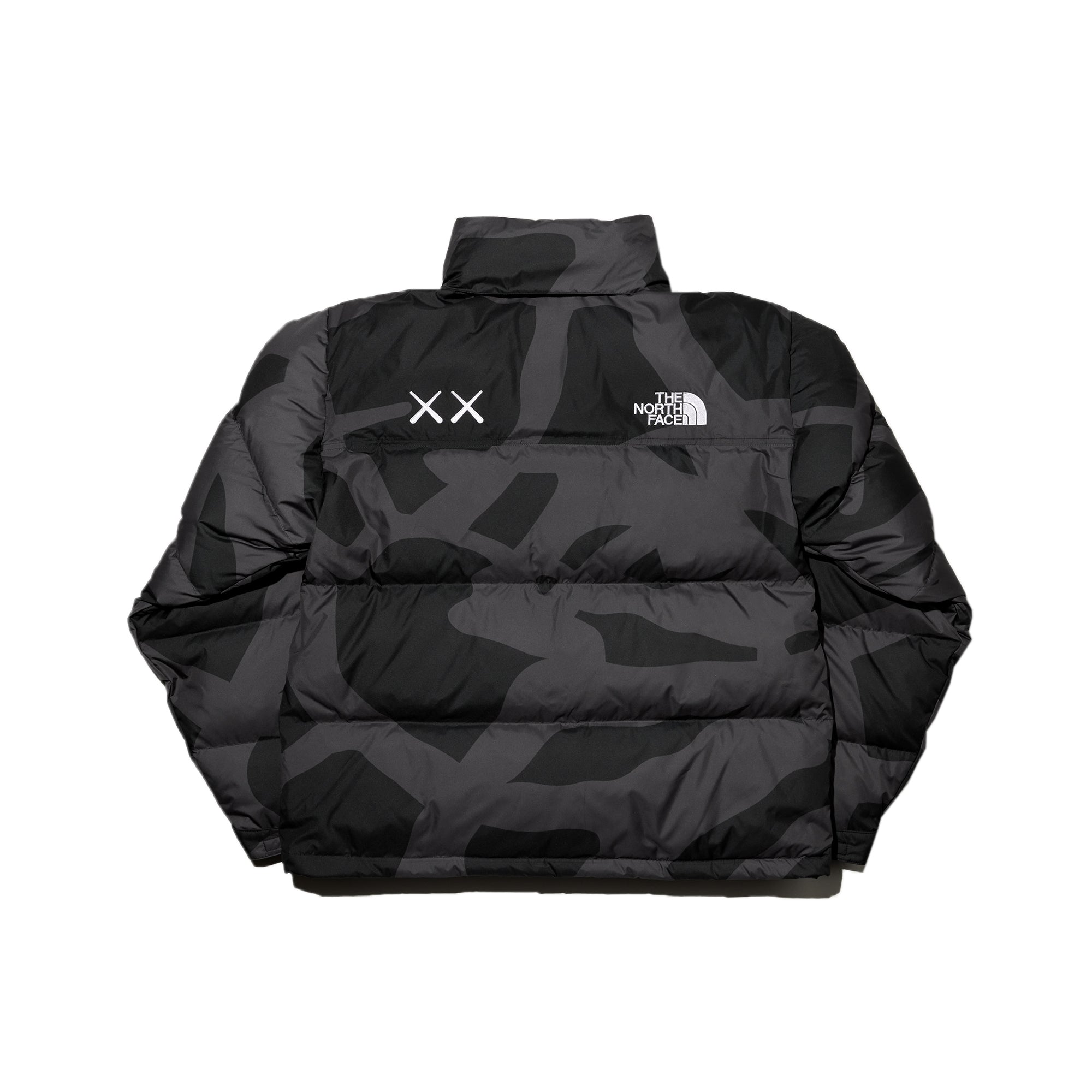 Оригінальна X Kaws Retro 1996 Nuptse Jacket The north face – вид ззаду