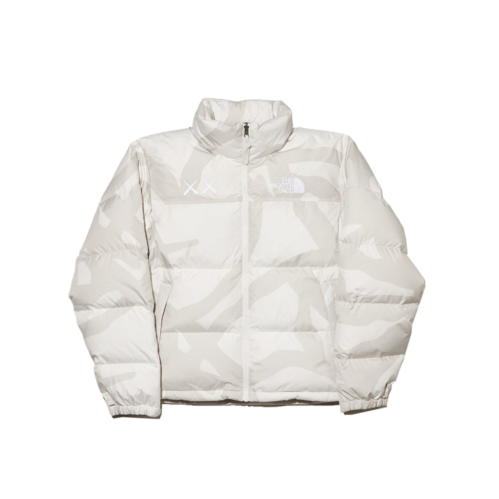 Оригінальна X Kaws Retro 1996 Nuptse Jacket The north face – боковий вид