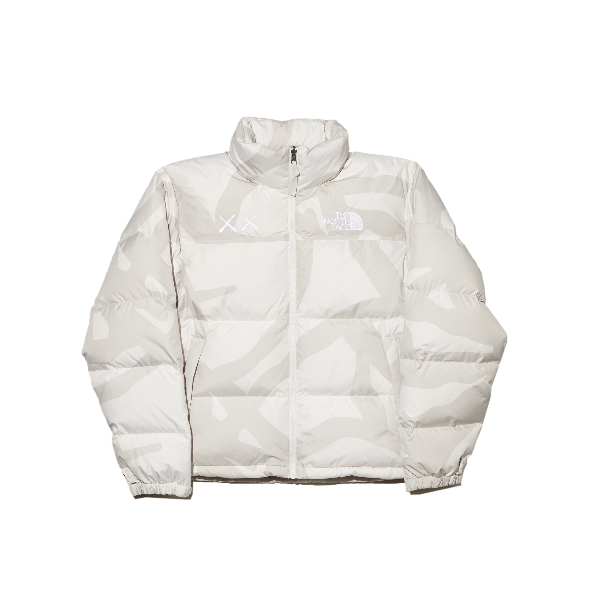 Оригінальна X Kaws Retro 1996 Nuptse Jacket The north face – боковий вид