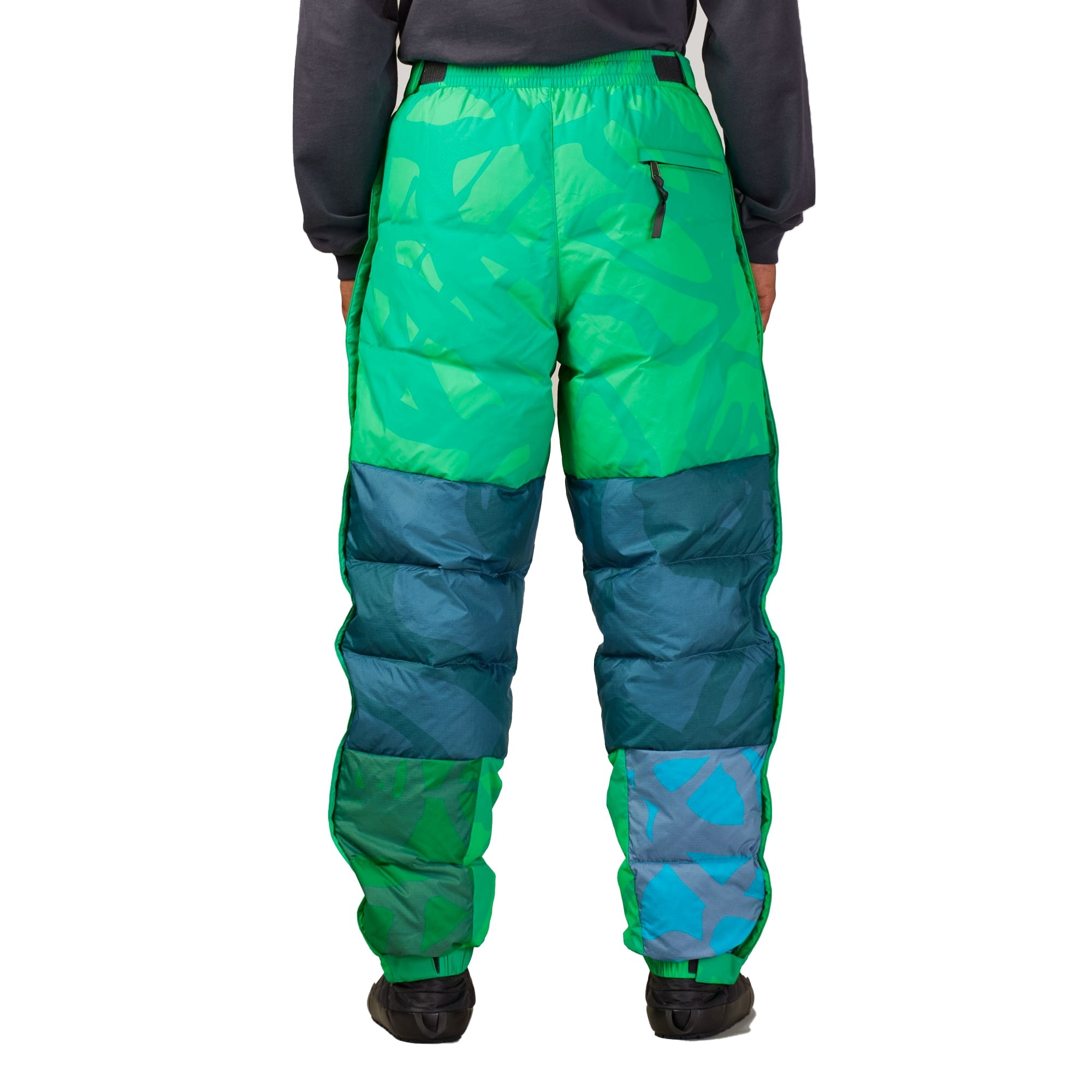 Mens XX Kaws Retro 1996 Nuptse Pants Safety Green Nuptse Print The north face оригінал – Купити в Україні – детальний вид