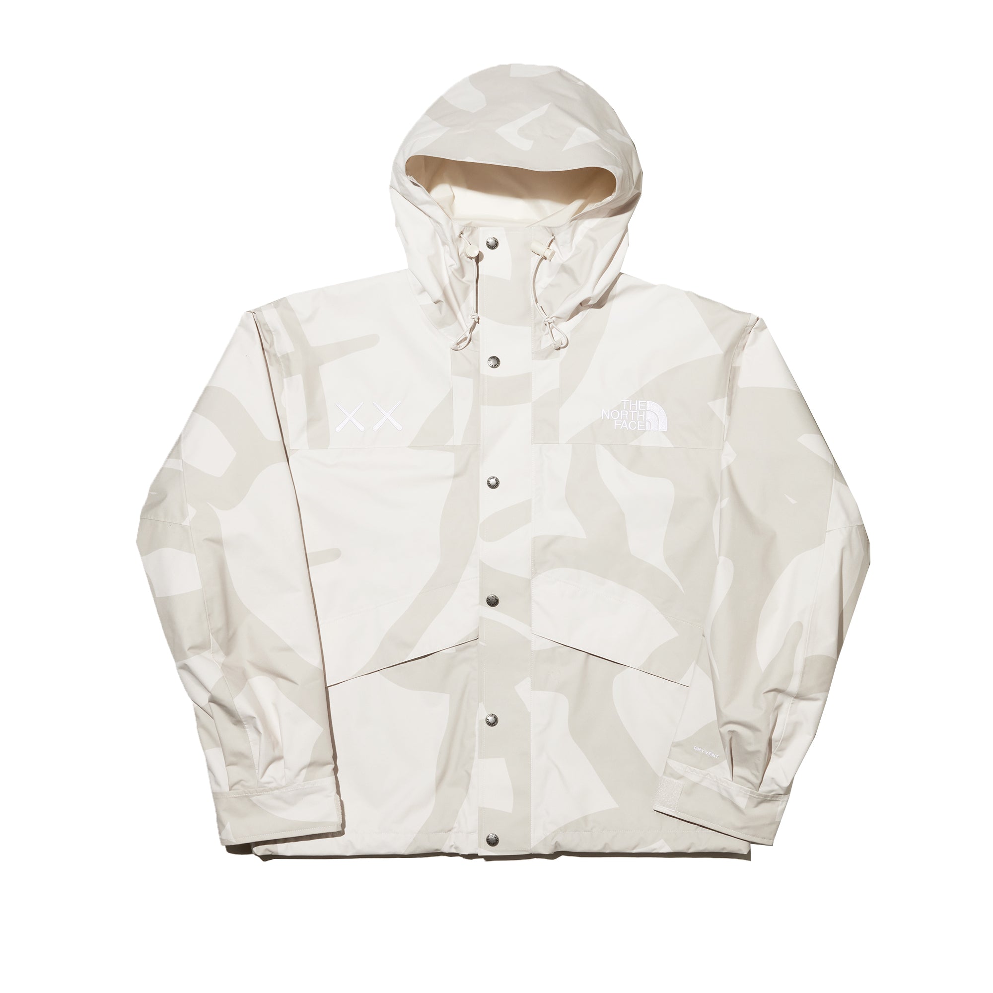 X Kaws Retro 1986 Mountain Jacket The north face оригінал – Купити в Україні – боковий вид
