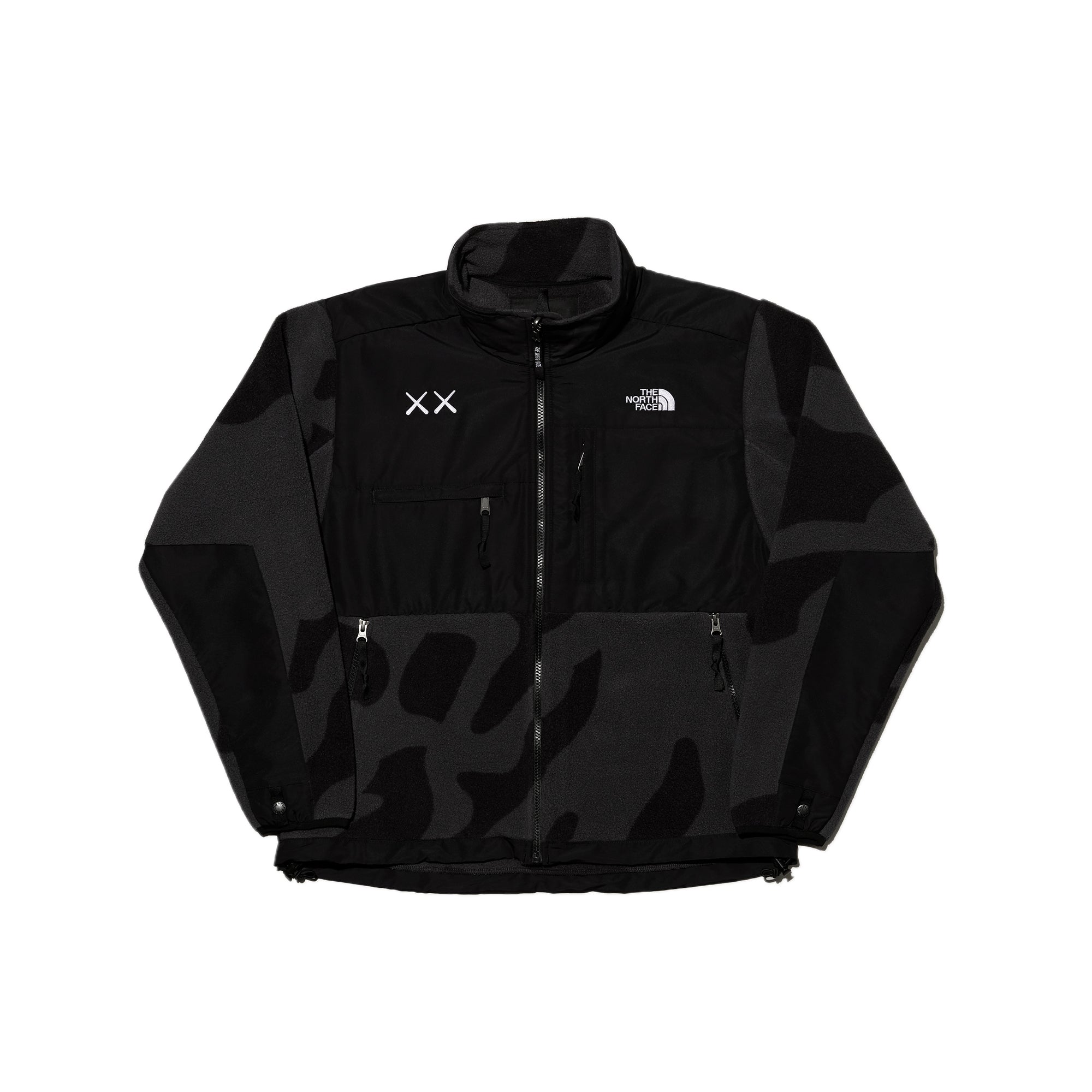 X Kaws Retro 1995 Denali Jacket The north face – Гарантія оригінальності – боковий вид