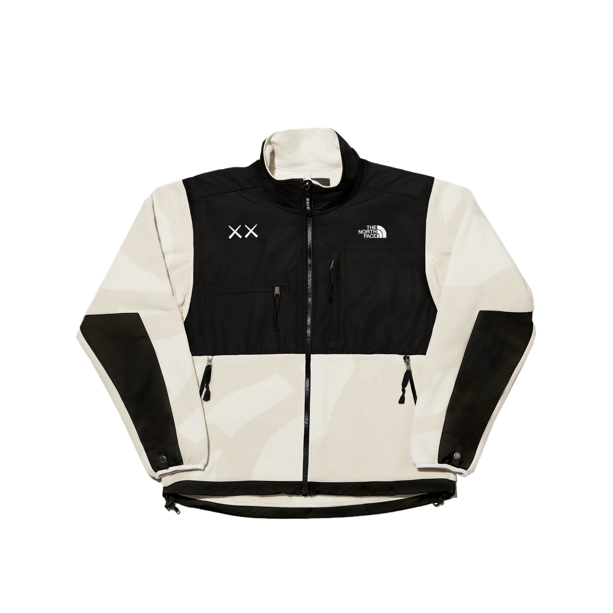 X Kaws Retro 1995 Denali Jacket The north face – Гарантія оригінальності – боковий вид