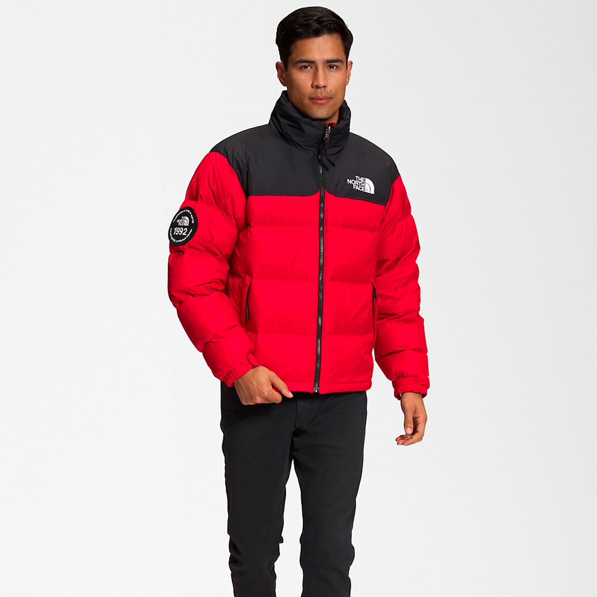 Mens 92 Retro Anniversary Nuptse Jacket The north face – Гарантія оригінальності – вид ззаду