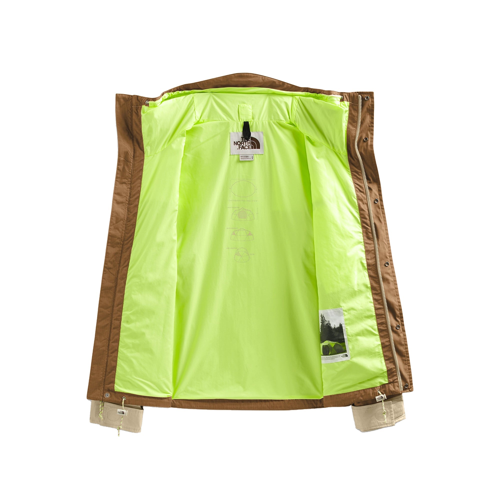Оригінальна Mens 86 Low Fi Hi Tek Mountain Jacket The north face – збільшений вид