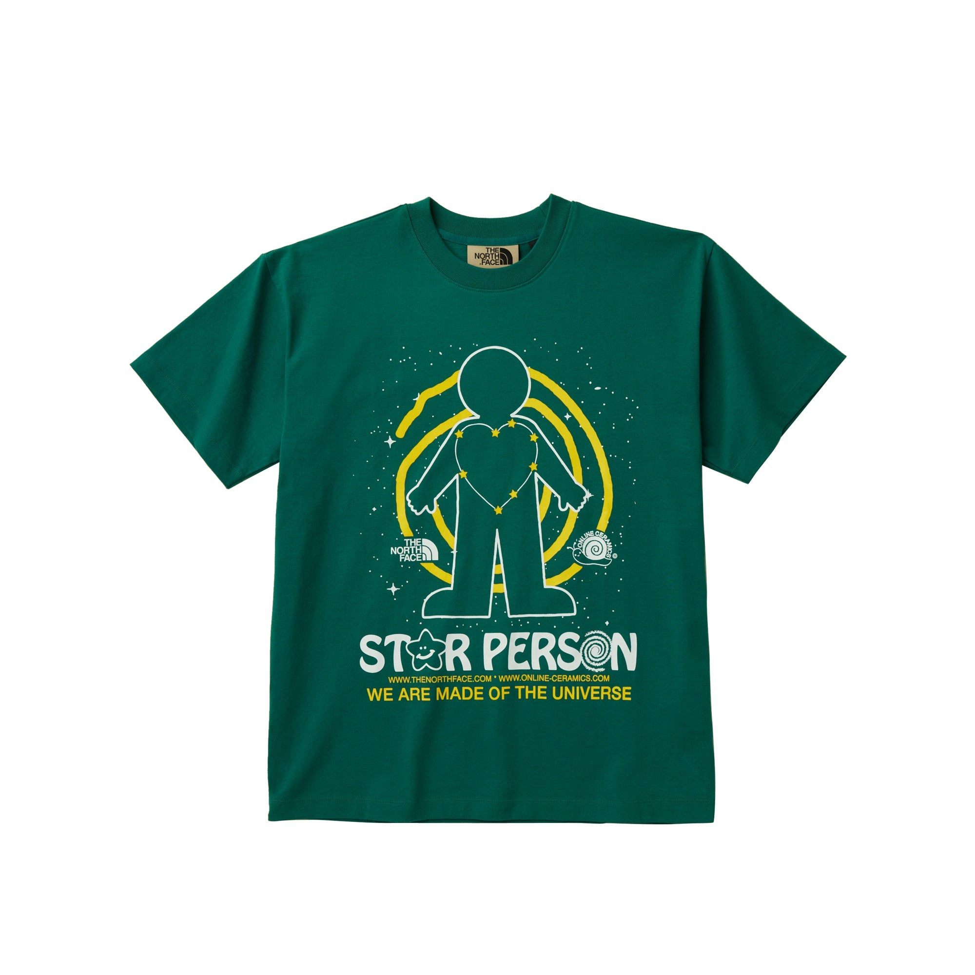 X Online Ceramics Mens Ss Tee The north face оригінал – Купити в Україні – боковий вид