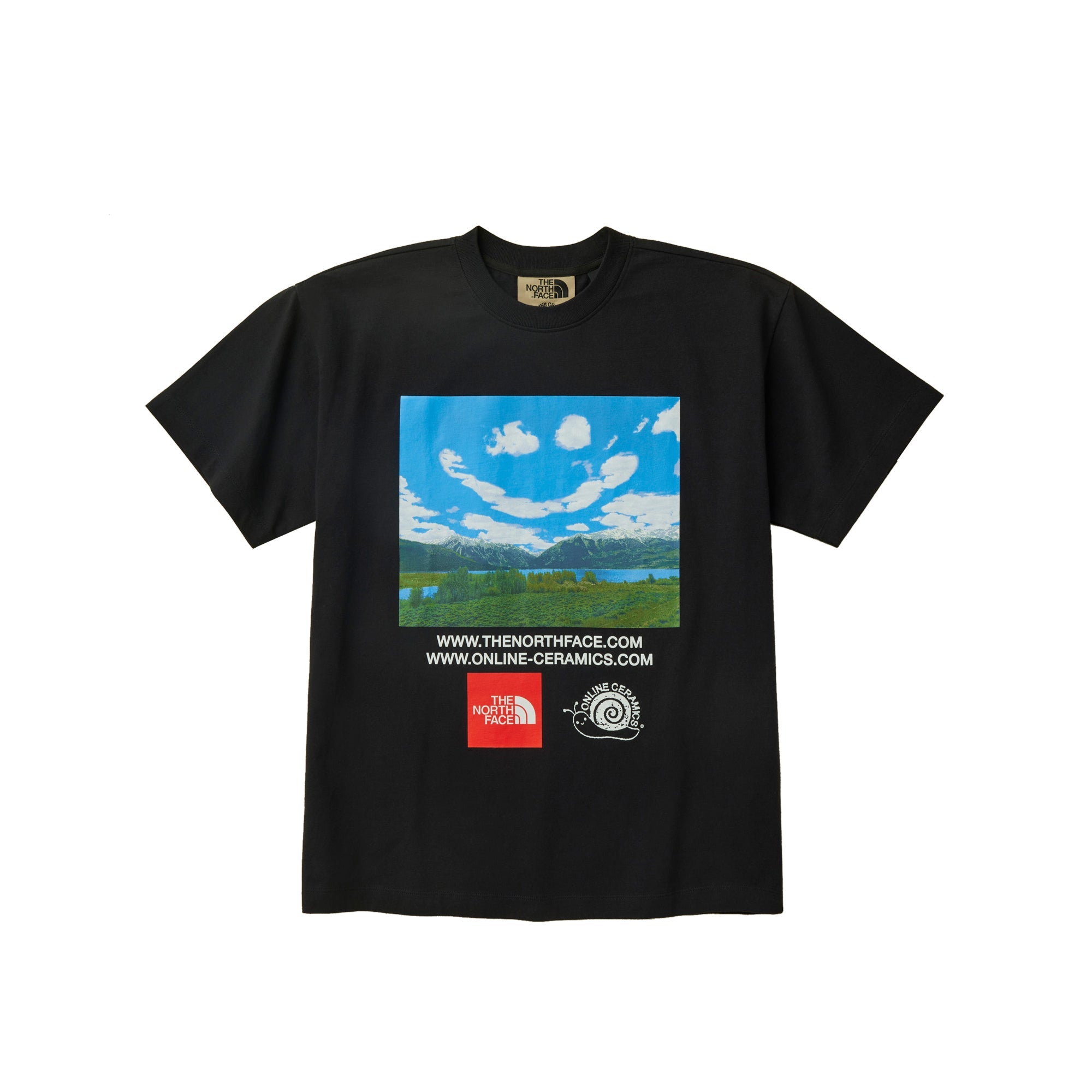 X Online Ceramics Mens Ss Tee The north face оригінал – Купити в Україні – боковий вид