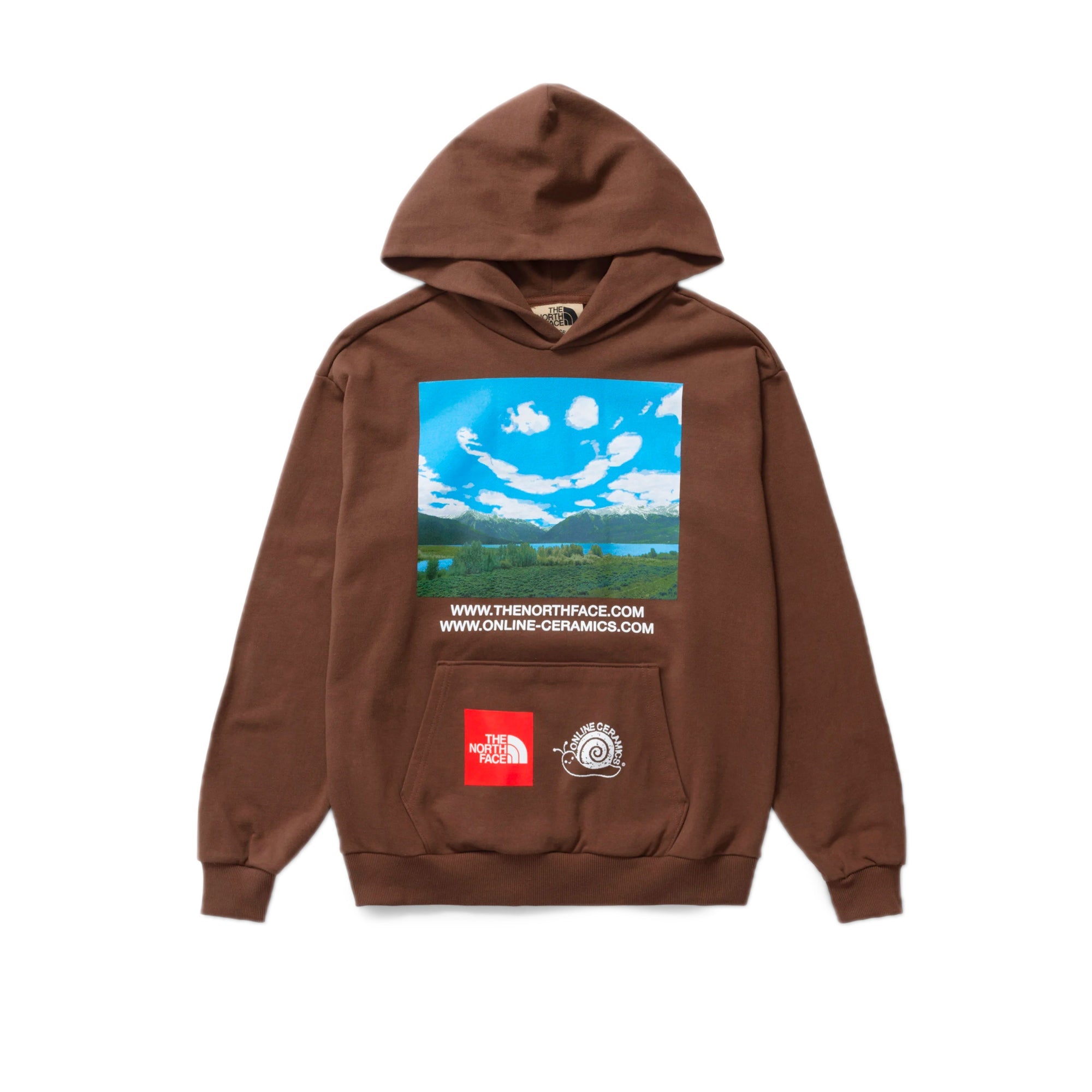 Оригінальна X Online Ceramics Mens Hoodie The north face – боковий вид