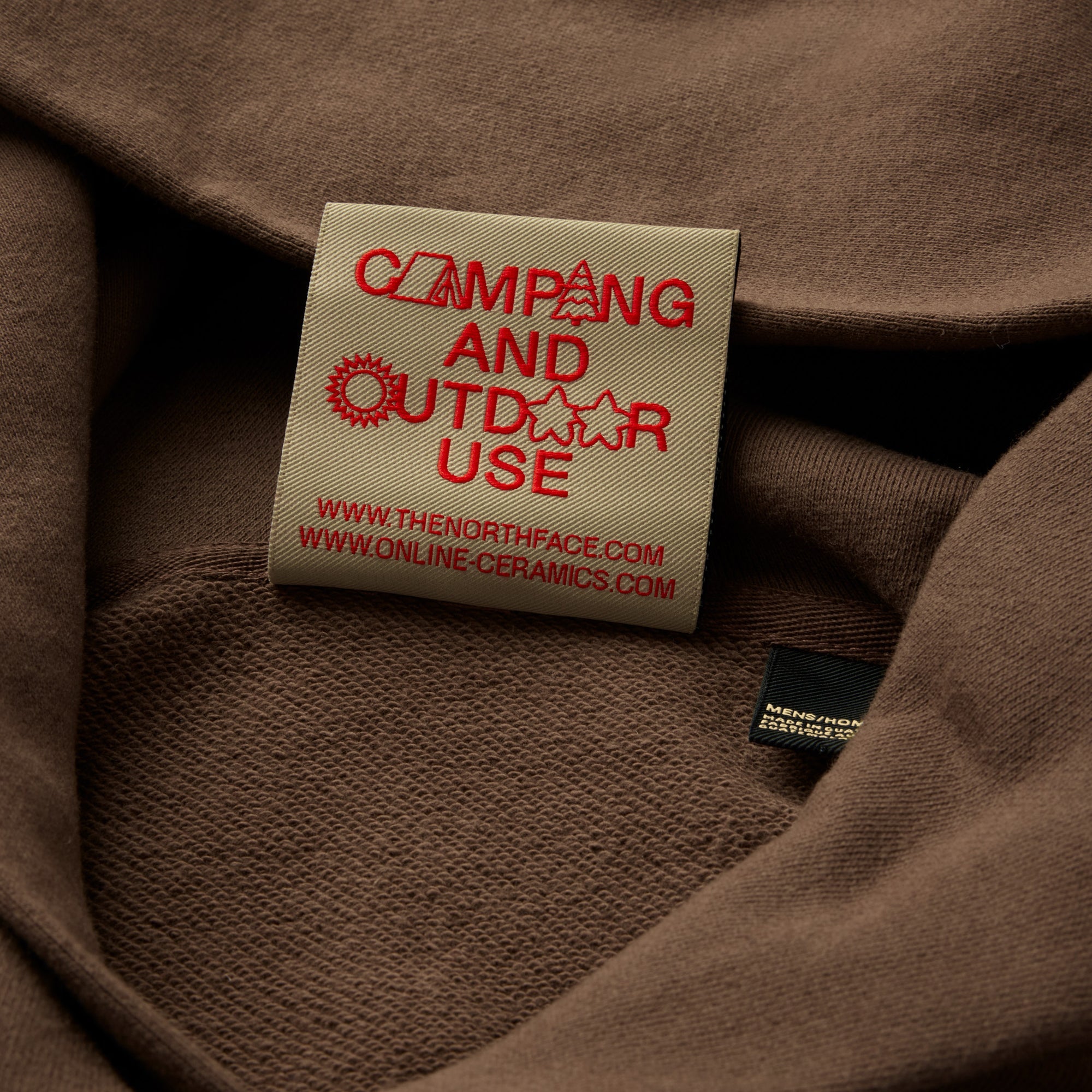 Оригінальна X Online Ceramics Mens Hoodie The north face – вид ззаду