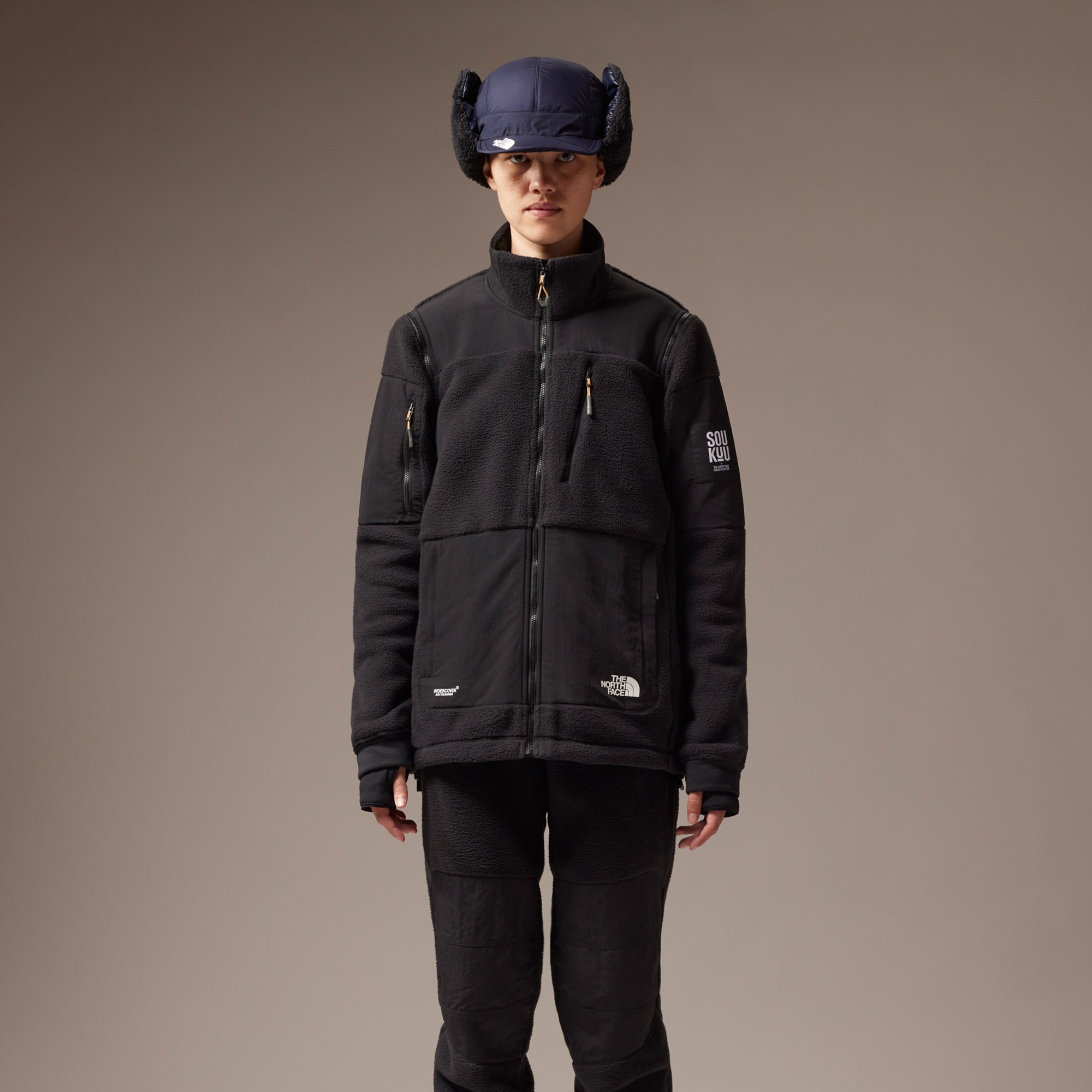X Project U Mens Zip Off Fleece Jacket The north face оригінал – Купити в Україні – вид ззаду