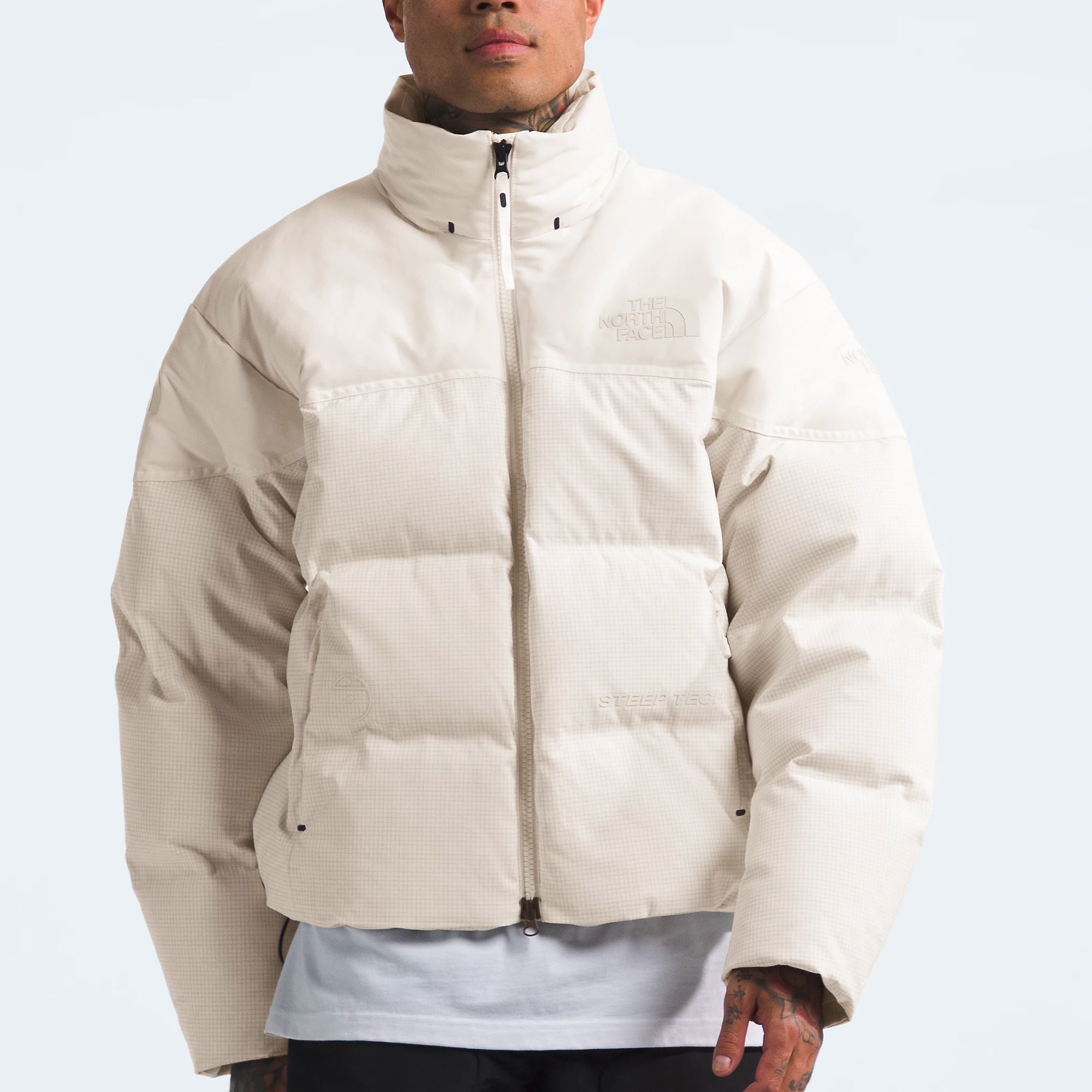 Оригінальна Mens Rmst Steep Tech Nuptse Down Jacket The north face – вид ззаду