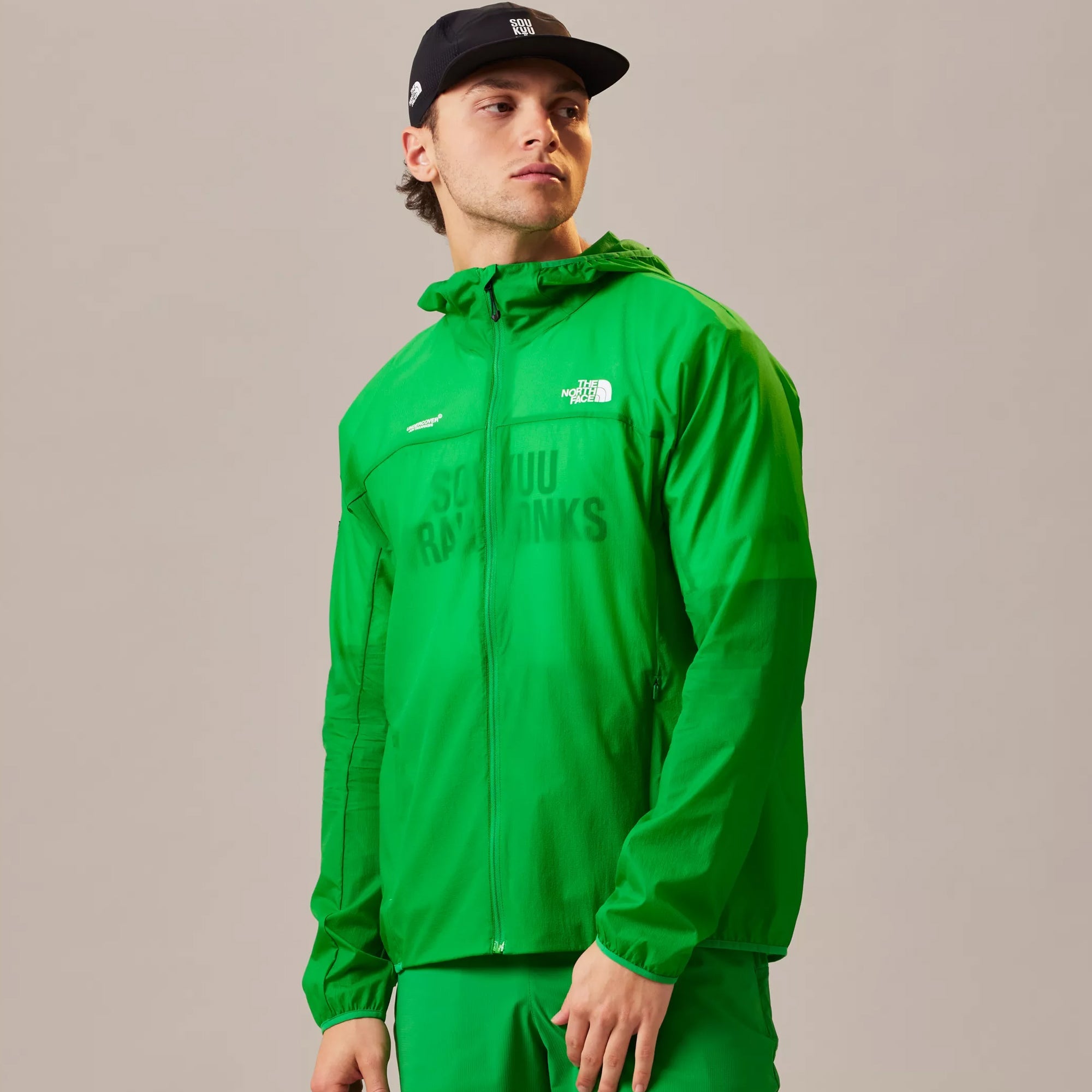 X Project U Mens Trail Run Packable Wind Jacket The north face – Гарантія оригінальності – вид ззаду