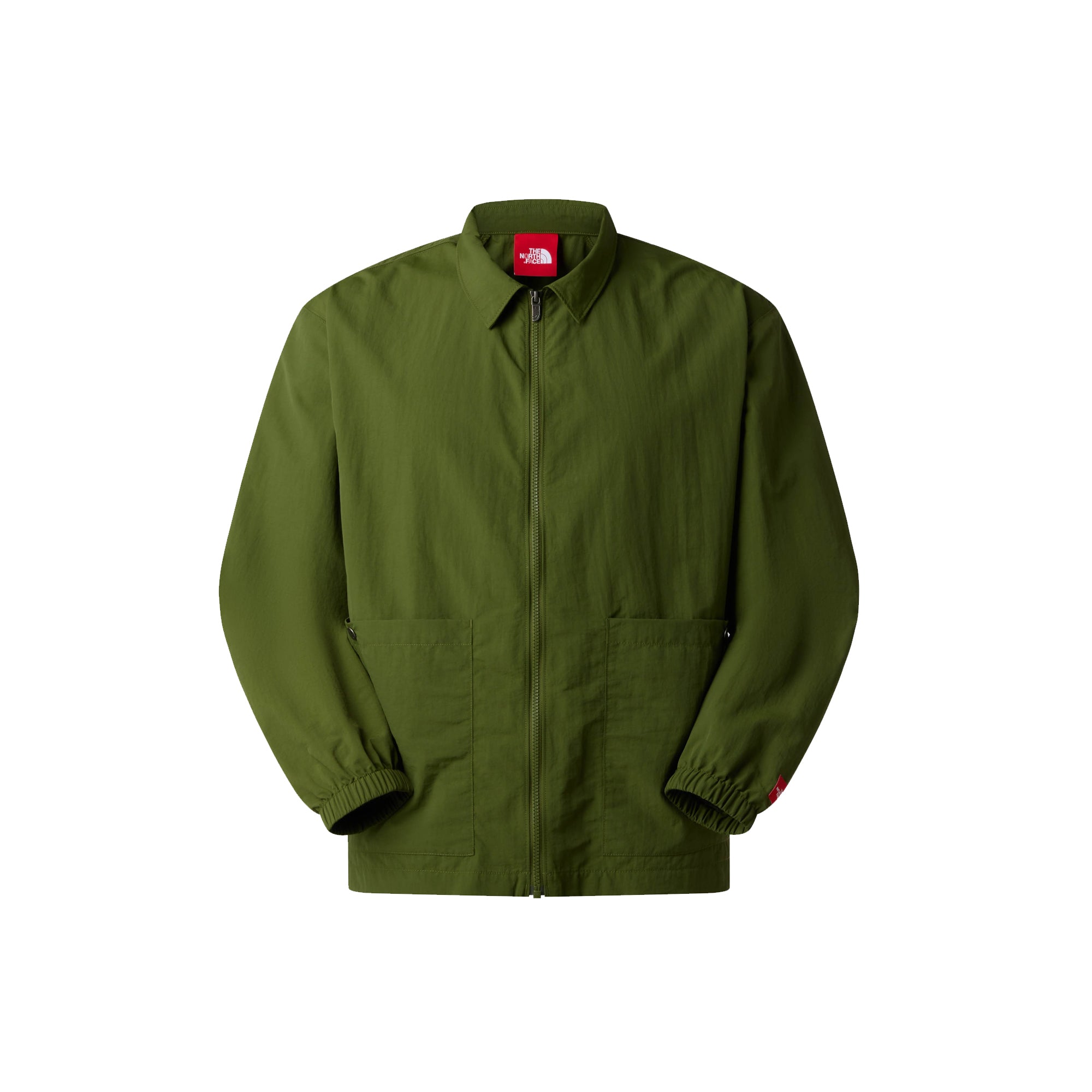 Mens Red Box Nylon Longsleeve Shirt The north face – Гарантія оригінальності – боковий вид
