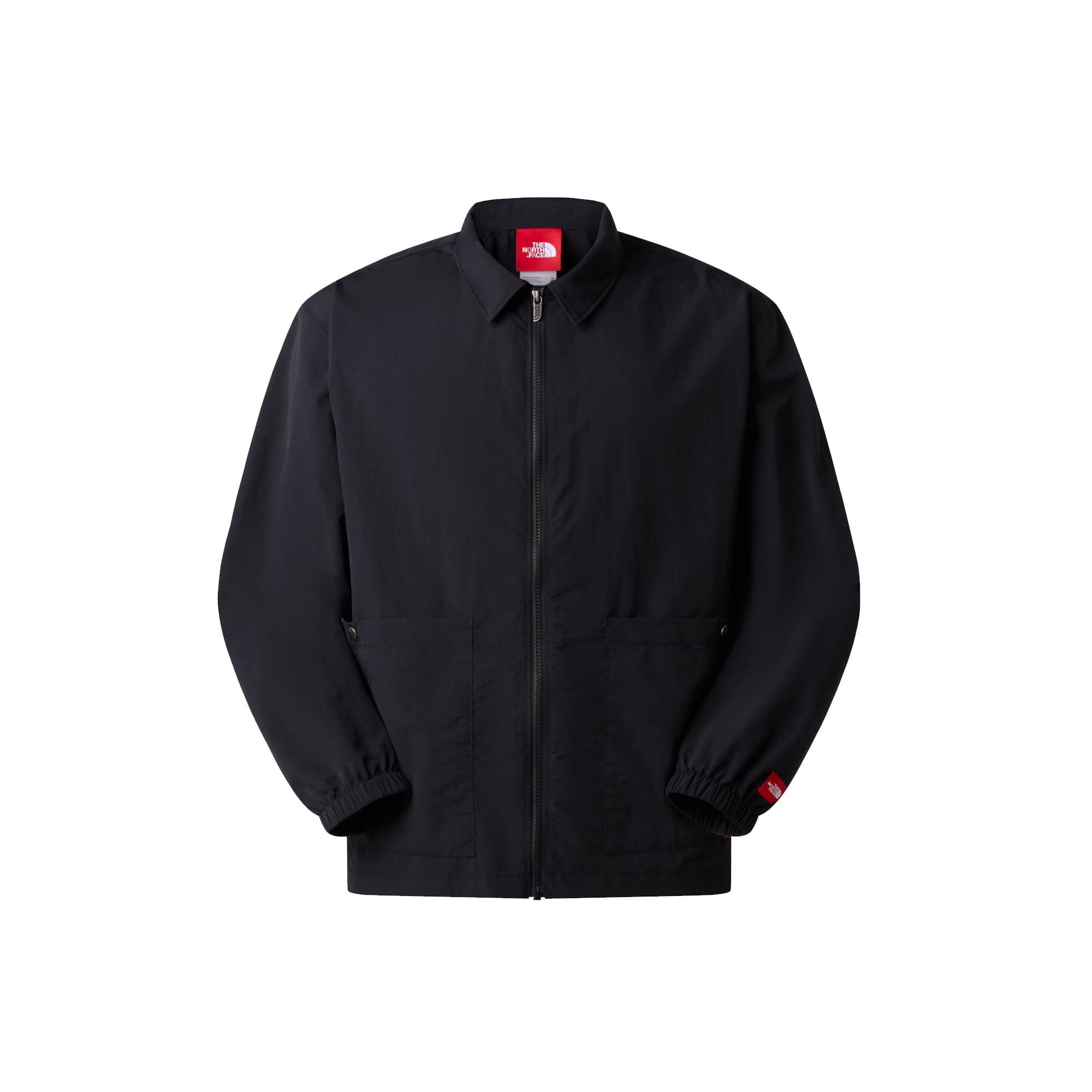 Mens Red Box Nylon Longsleeve Shirt The north face – Гарантія оригінальності – боковий вид