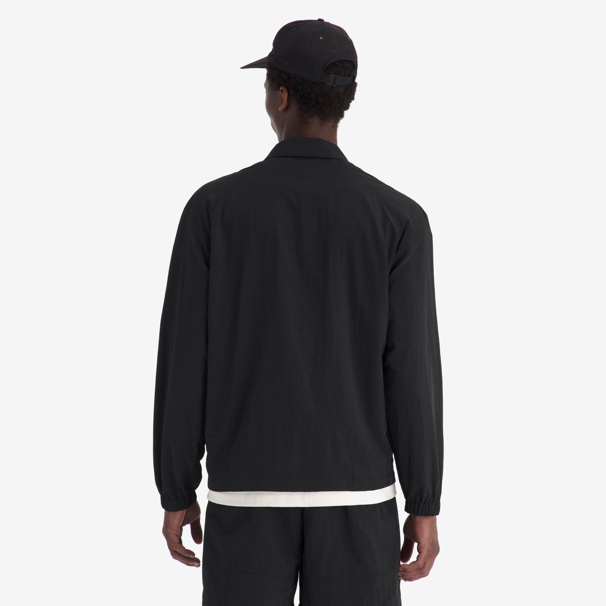 Оригінальна Tnf™ Red Box Nylon Long Sleeve Shirt The north face – вид ззаду