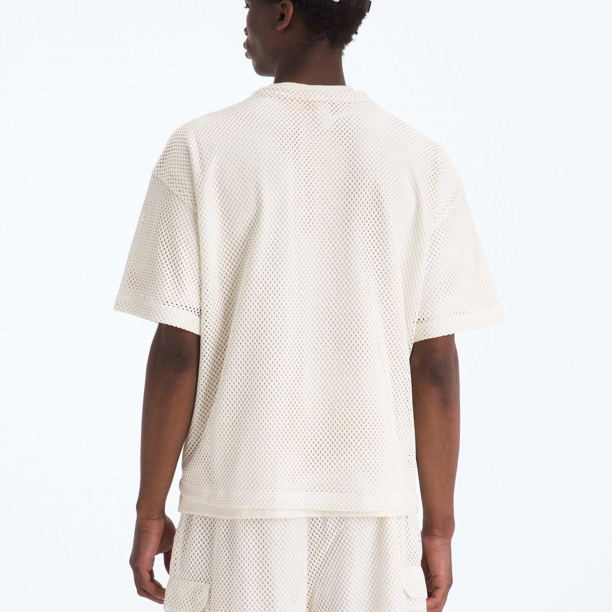 Mens Red Box Mesh Tee The north face – Гарантія оригінальності – детальний вид