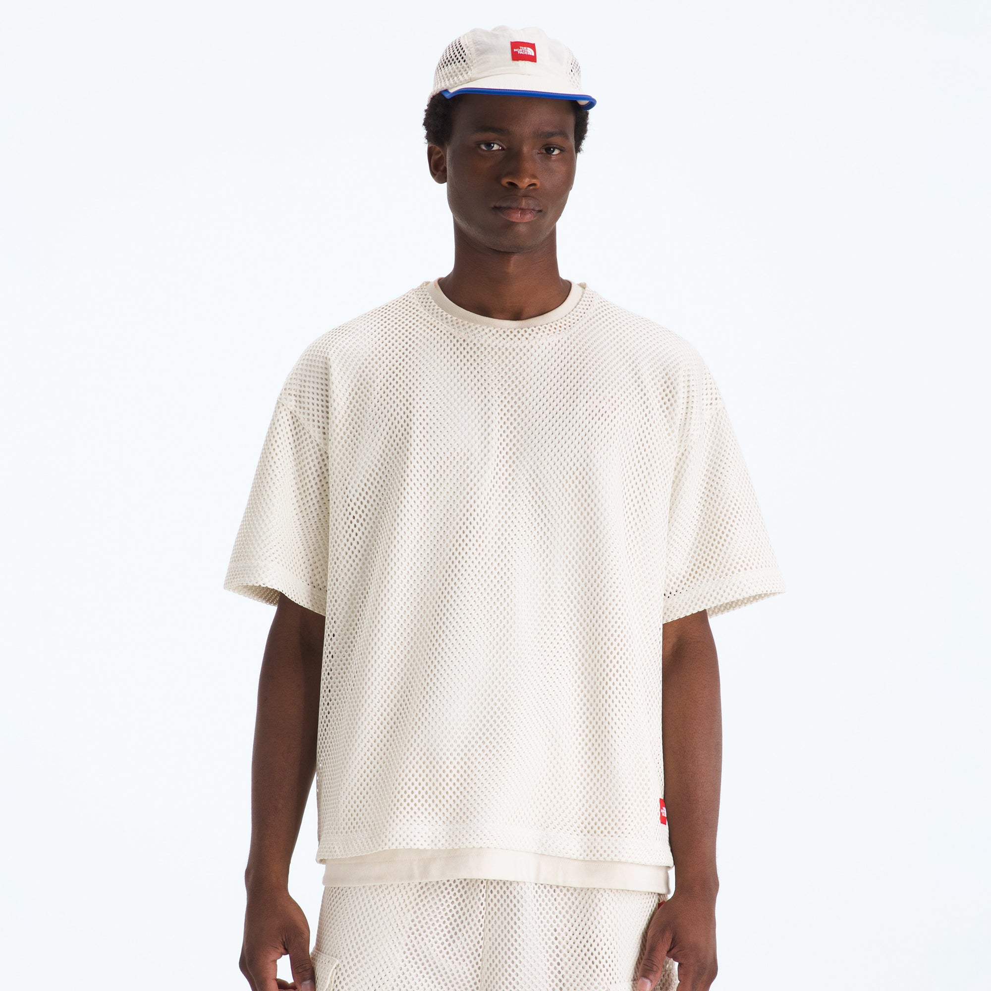 Mens Red Box Mesh Tee The north face – Гарантія оригінальності – вид ззаду