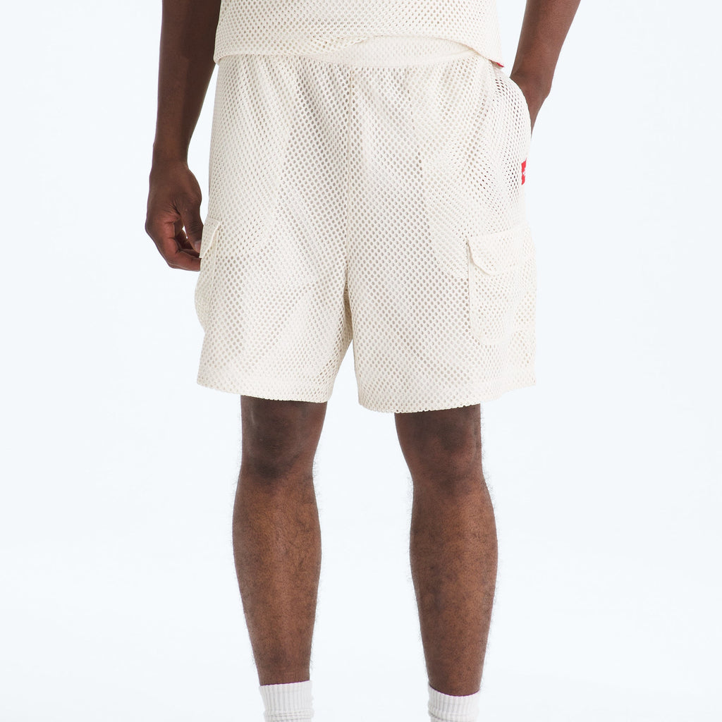 Mens Red Box Mesh Utility Short The north face – Гарантія оригінальності – вид ззаду