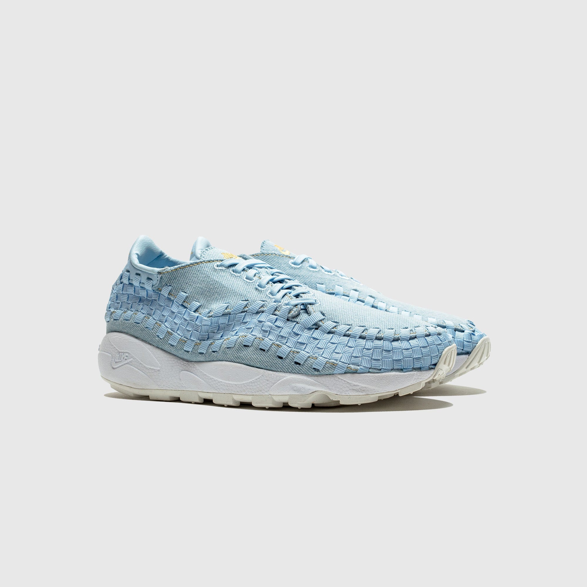 Wmns Air Footscape Woven Light Denim Nike оригінал – Купити в Україні – вид ззаду
