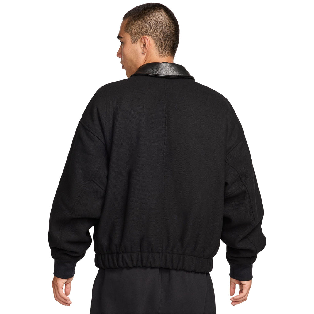 Solo Swoosh Wool Varsity Jacket Nike оригінал – Купити в Україні – вид ззаду