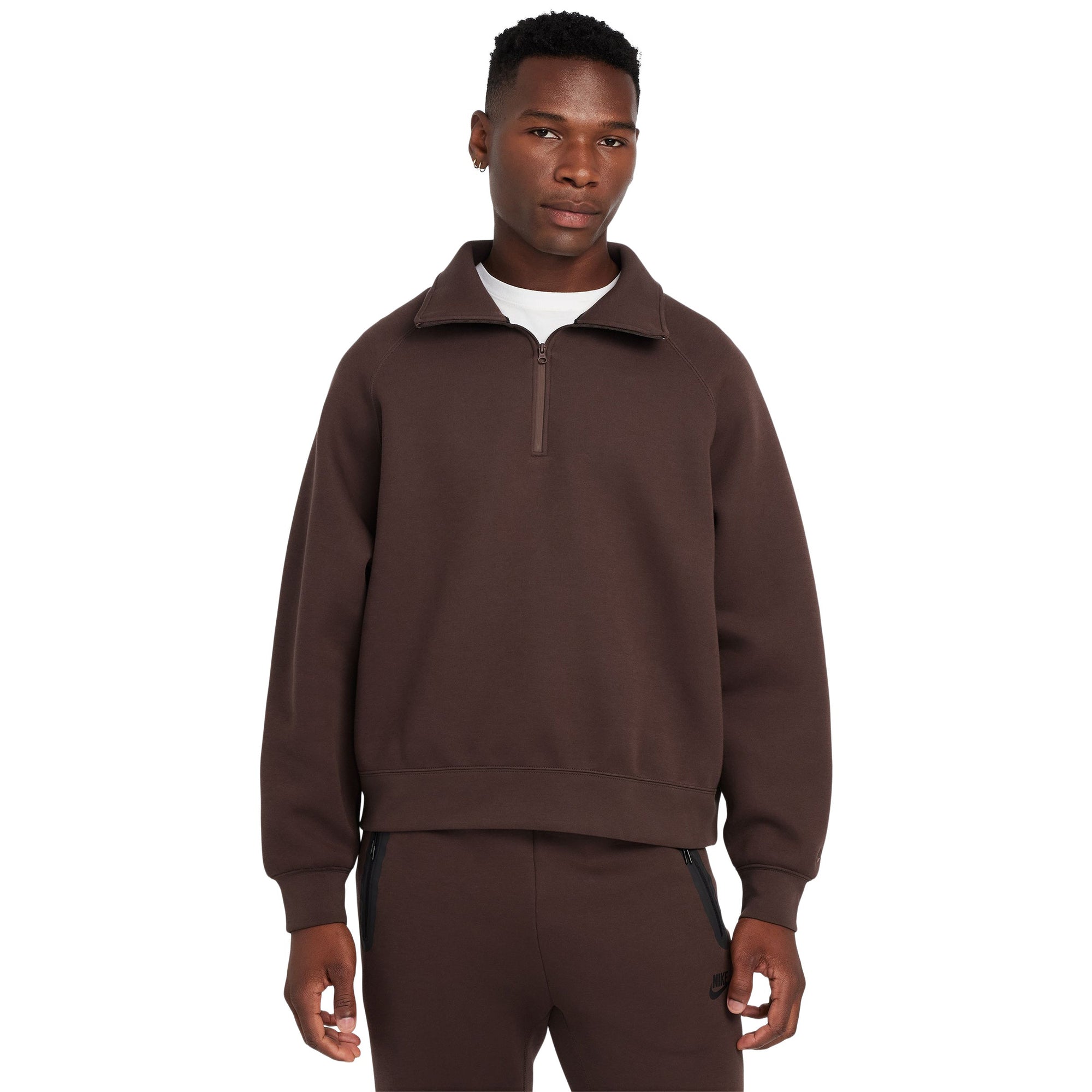 Tech Fleece Half-Zip Nike – Гарантія оригінальності – боковий вид - NIKE