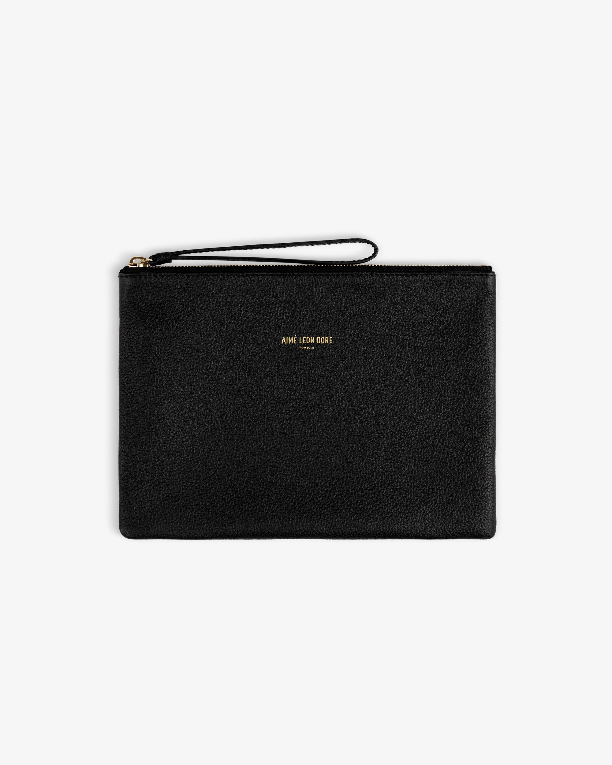 Small Leather Pouch Aime leon dore – Гарантія оригінальності – вид ззаду