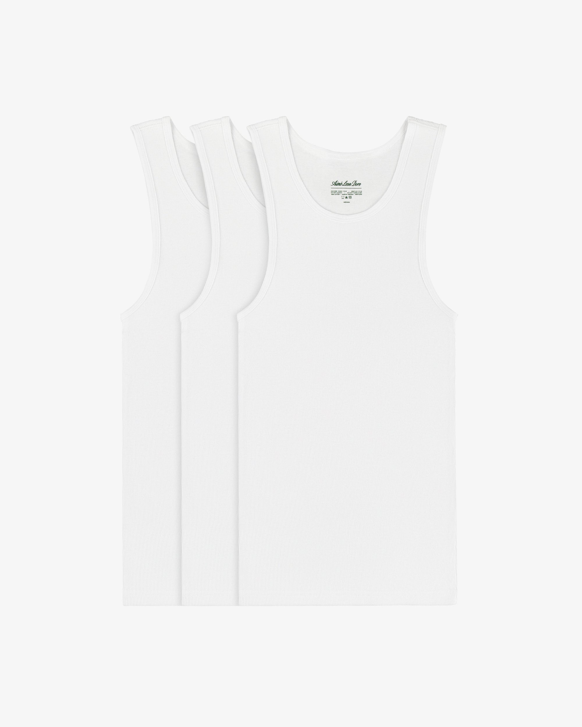 Tank Top 3-Pack Aime leon dore – Гарантія оригінальності – вид ззаду