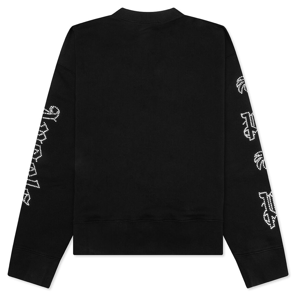 Оригінальна New Gothic Studded Crew Palm angels – вид ззаду