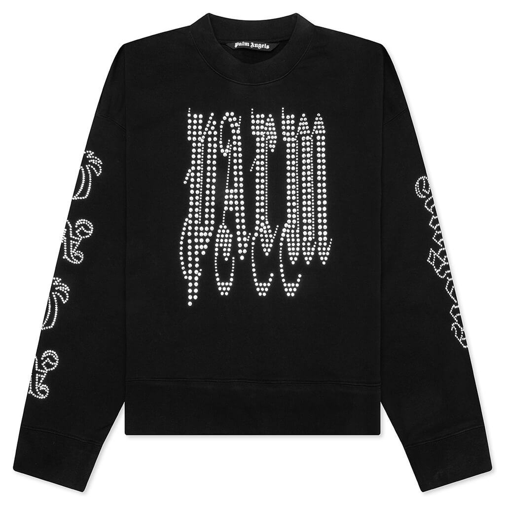 Оригінальна New Gothic Studded Crew Palm angels – боковий вид