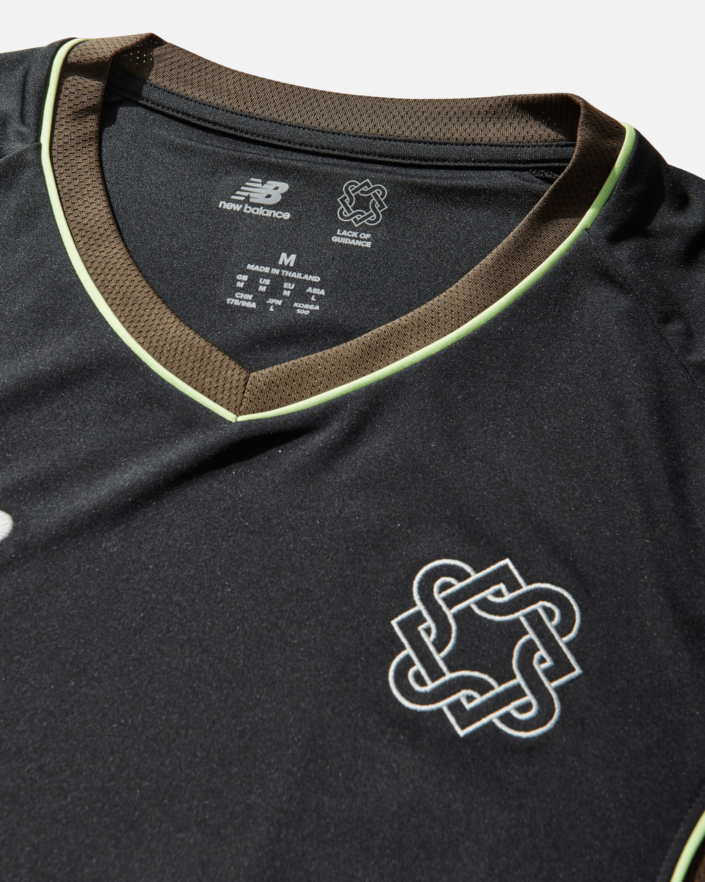 Mens Lack Of Guidance Longsleeve Jersey Black New balance – Гарантія оригінальності – детальний вид