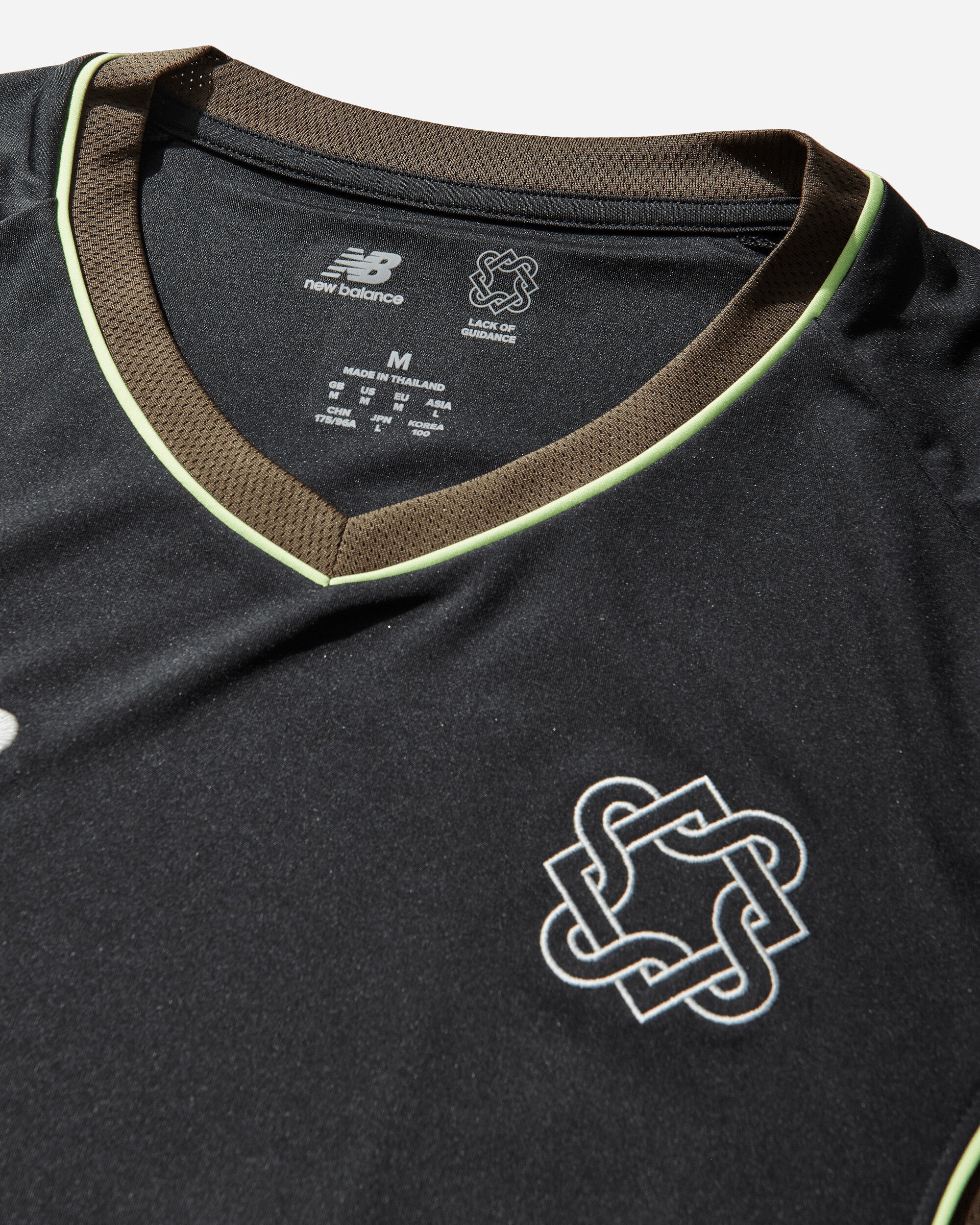 Mens Lack Of Guidance Longsleeve Jersey Black New balance – Гарантія оригінальності – детальний вид