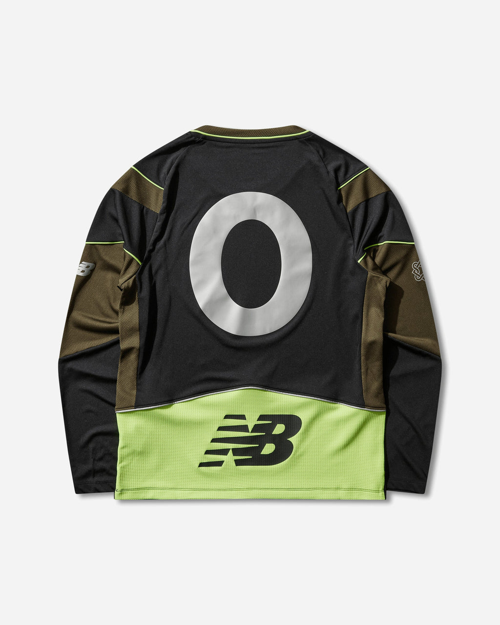 Mens Lack Of Guidance Longsleeve Jersey Black New balance – Гарантія оригінальності – вид ззаду