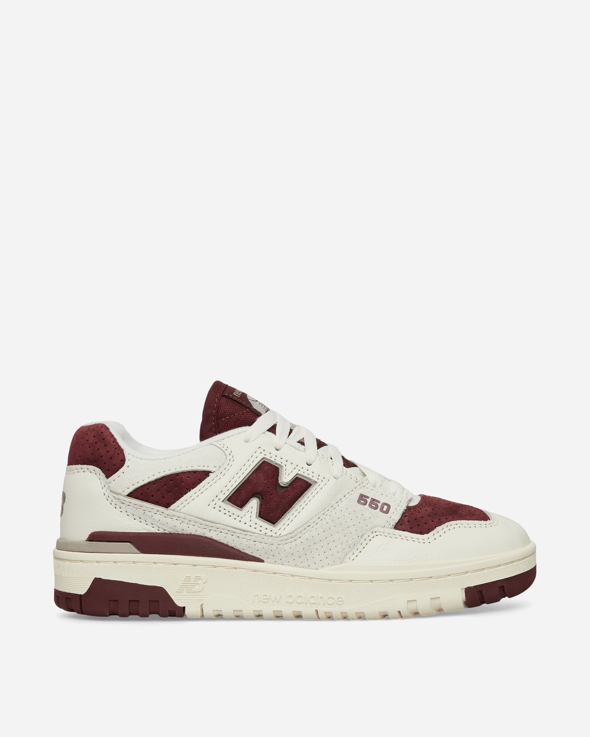 550 Sneakers Sea Salt / Classic Crimson - NEW BALANCE