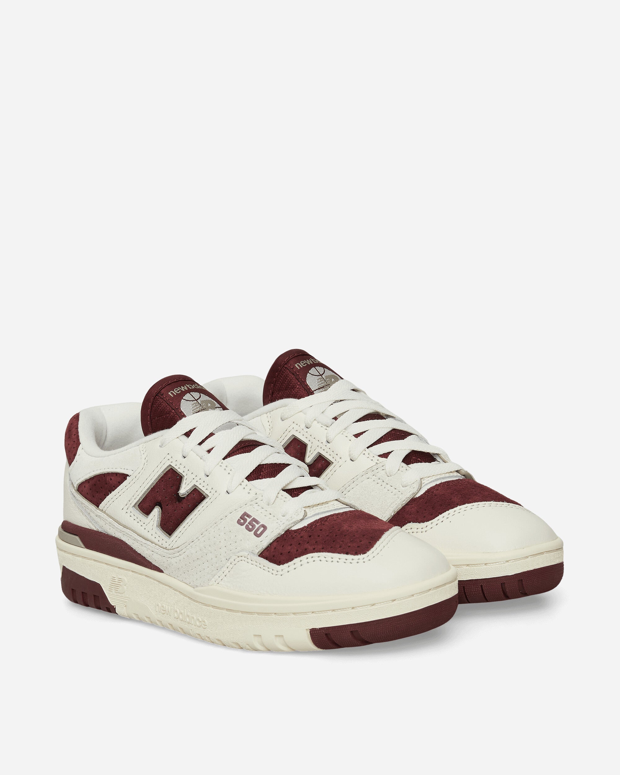 550 Sneakers Sea Salt / Classic Crimson - NEW BALANCE
