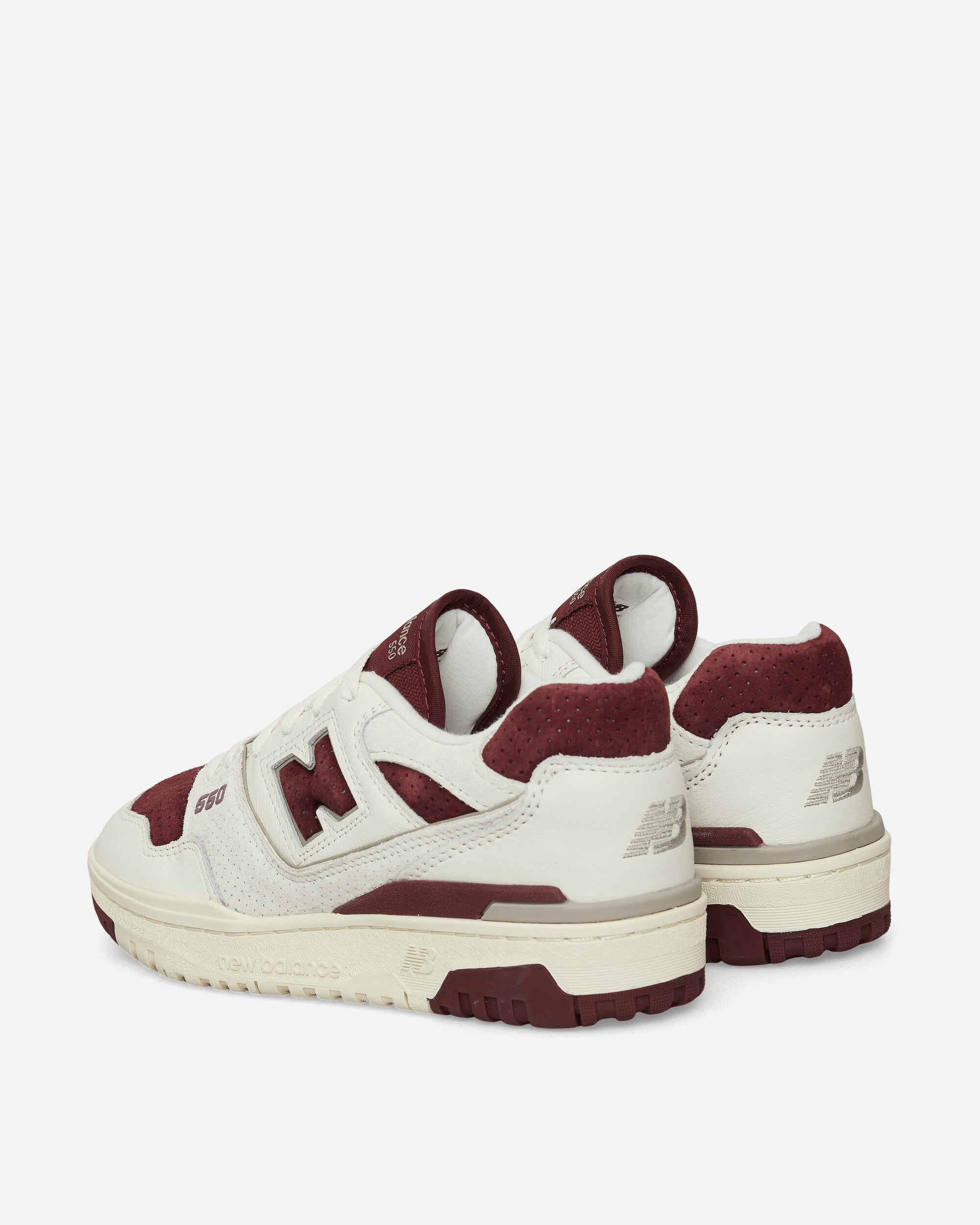 550 Sneakers Sea Salt / Classic Crimson - NEW BALANCE