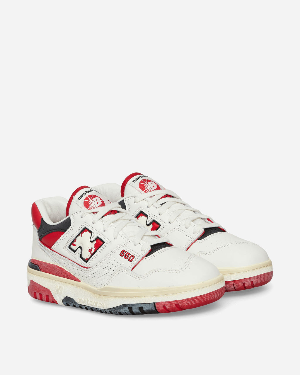 Оригінальна 550 Sneakers Off White New balance – вид ззаду