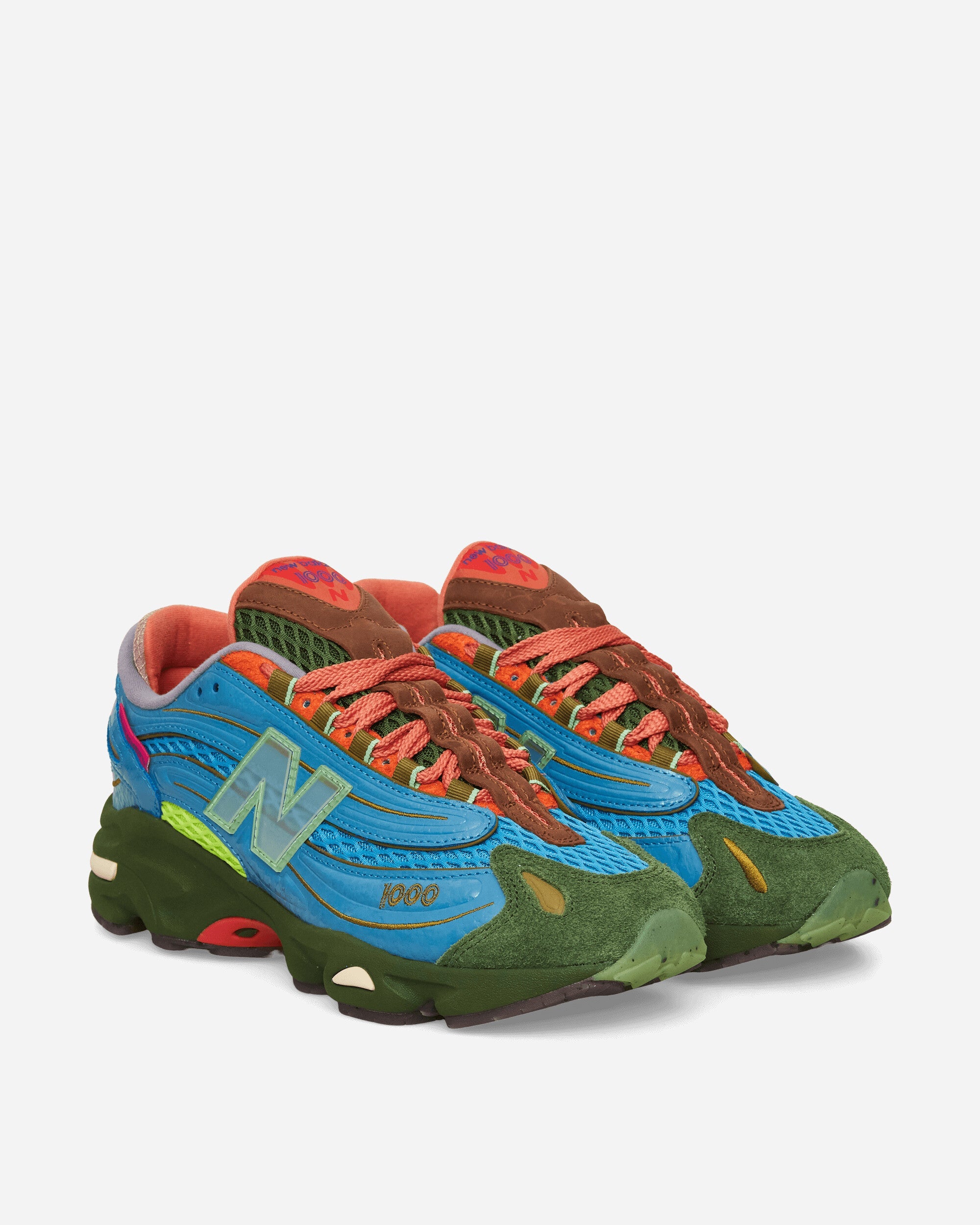 Оригінальна Salehe Bembury 1000 Sneakers Blue New balance – вид ззаду - NEW BALANCE