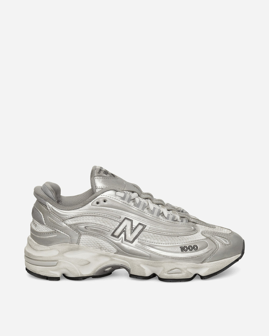 Оригінальна 1000 Sneakers Silver Metallic New balance – боковий вид